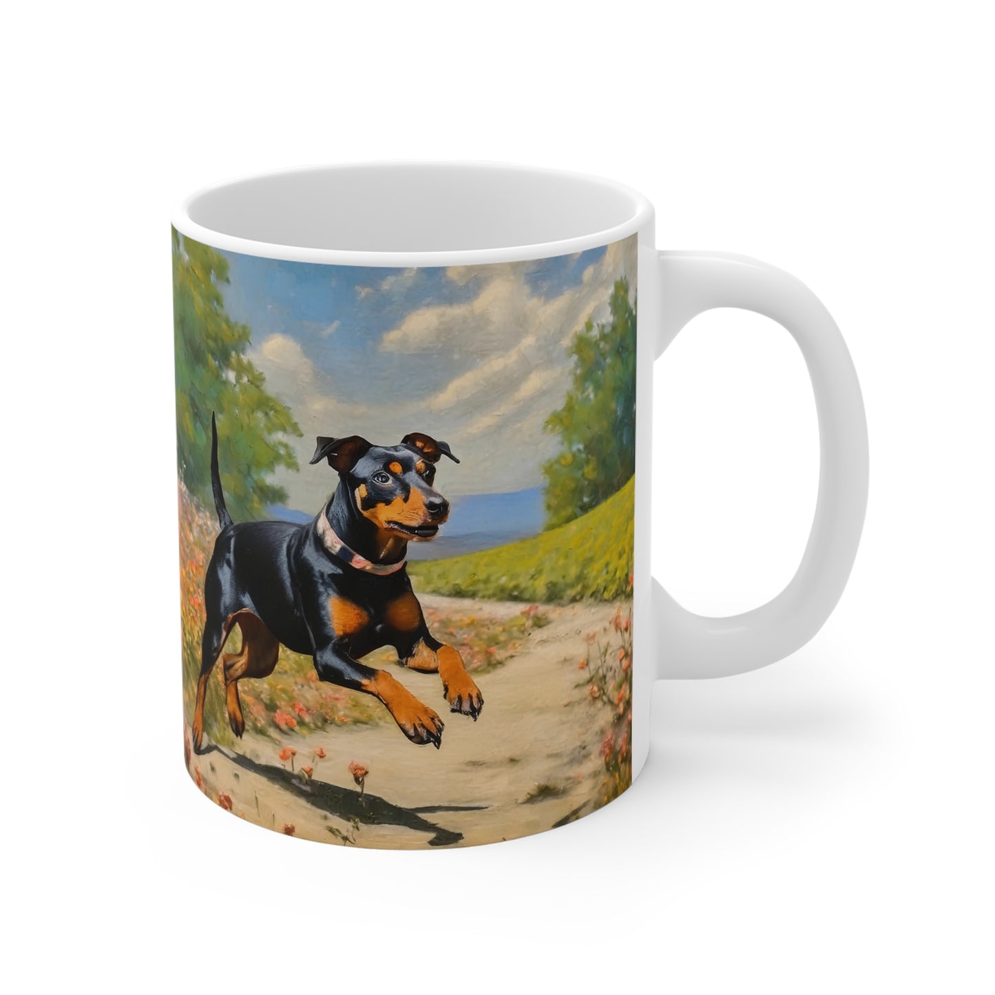 Manchester Terrier Ceramic Mug 11oz