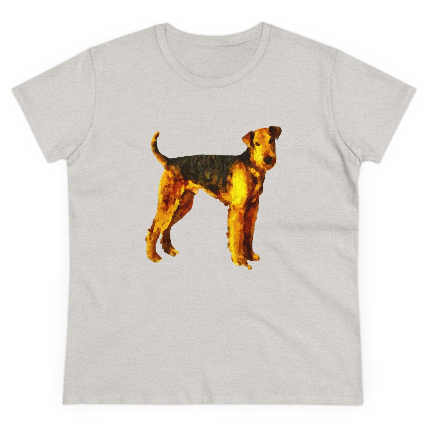 Airedale 'Lucy' Women's Midweight Cotton Tee