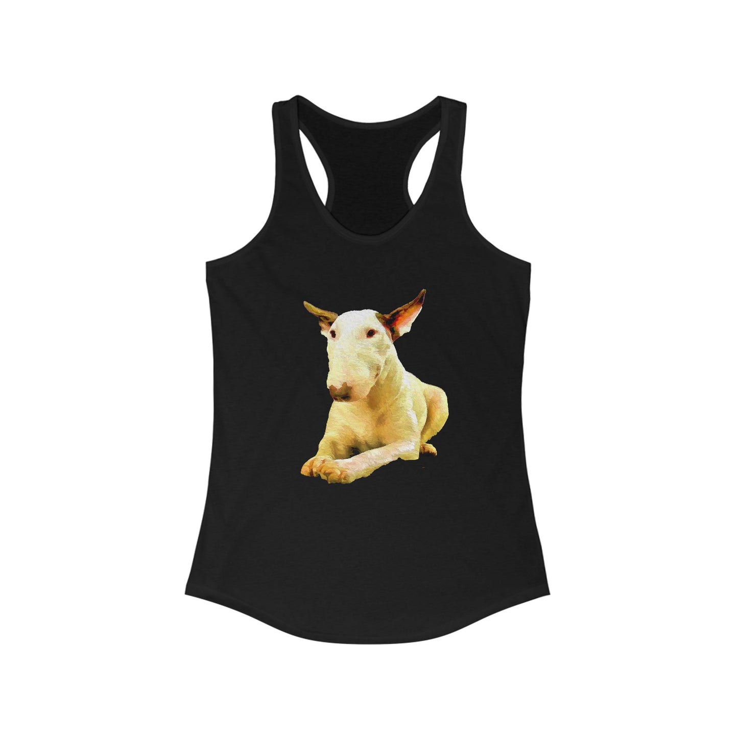 English Bull Terrier Women's Racerback Tank