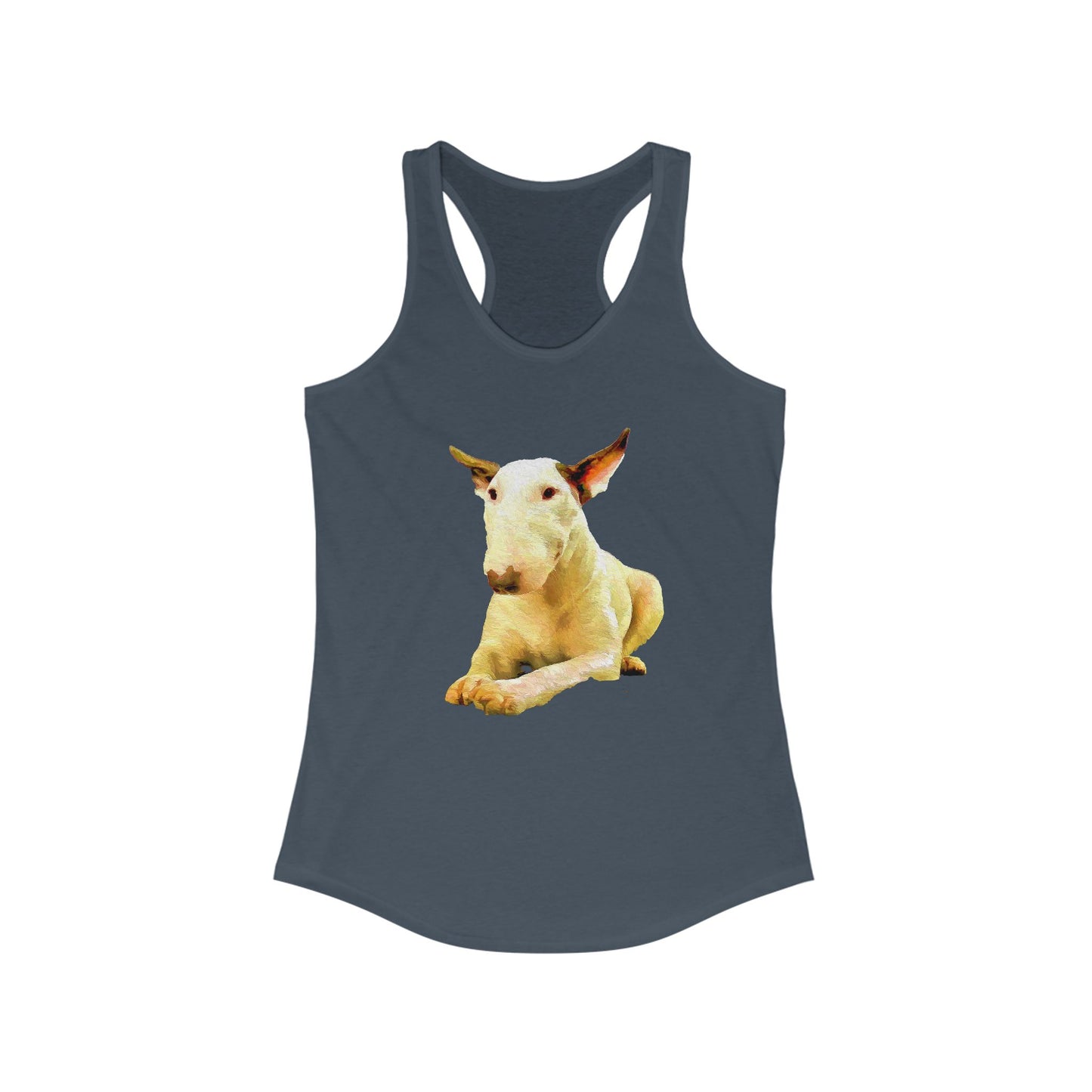 English Bull Terrier Women's Racerback Tank