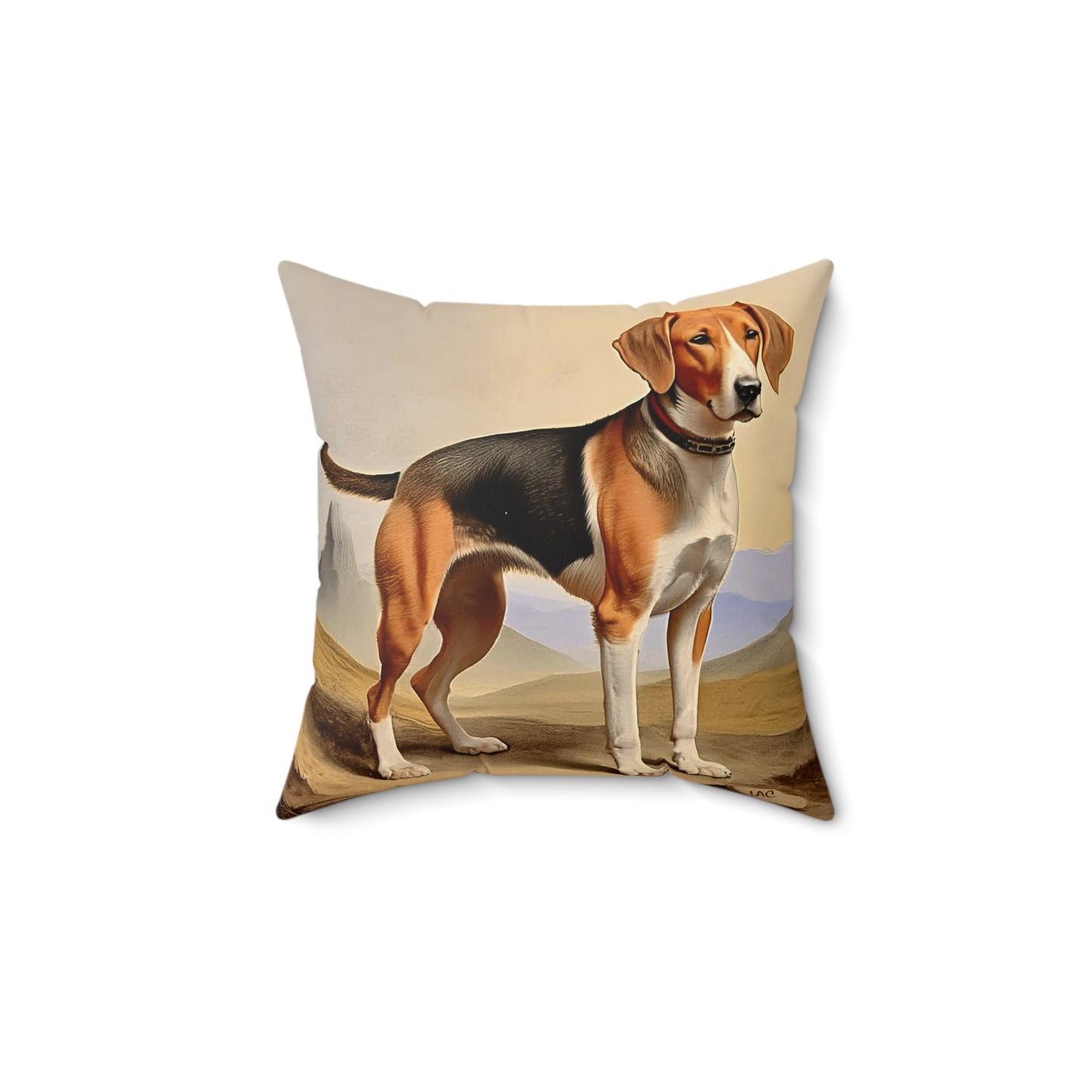 Harrier #2 - Spun Polyester Throw Pillow