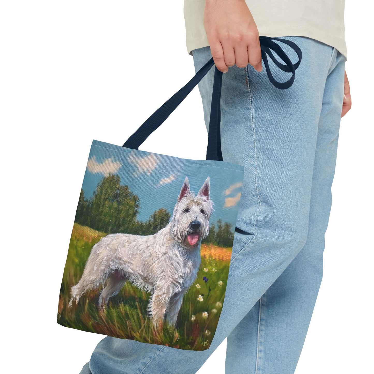 Bouvier des Ardennes - Polyester Tote Bag (AOP)