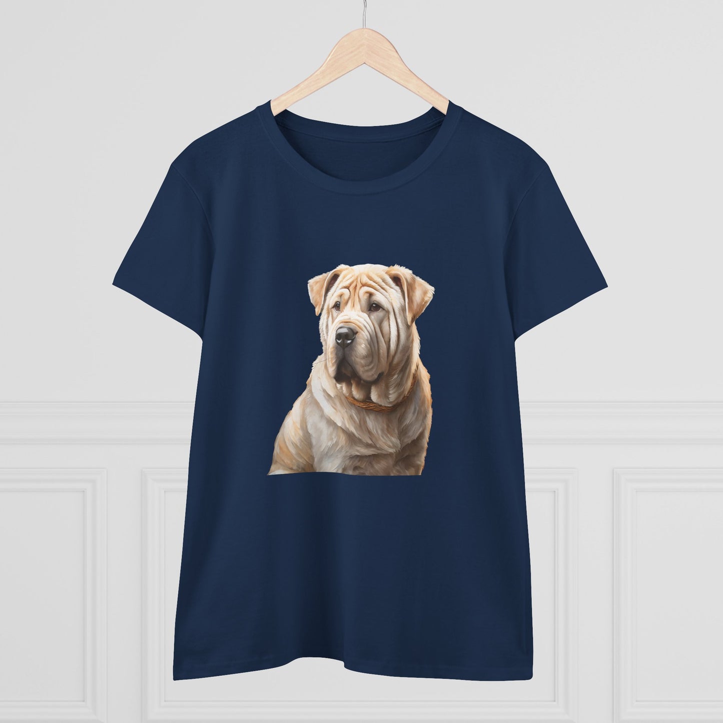 Chinese Shar-Pei Women's Midweight Cotton Tee