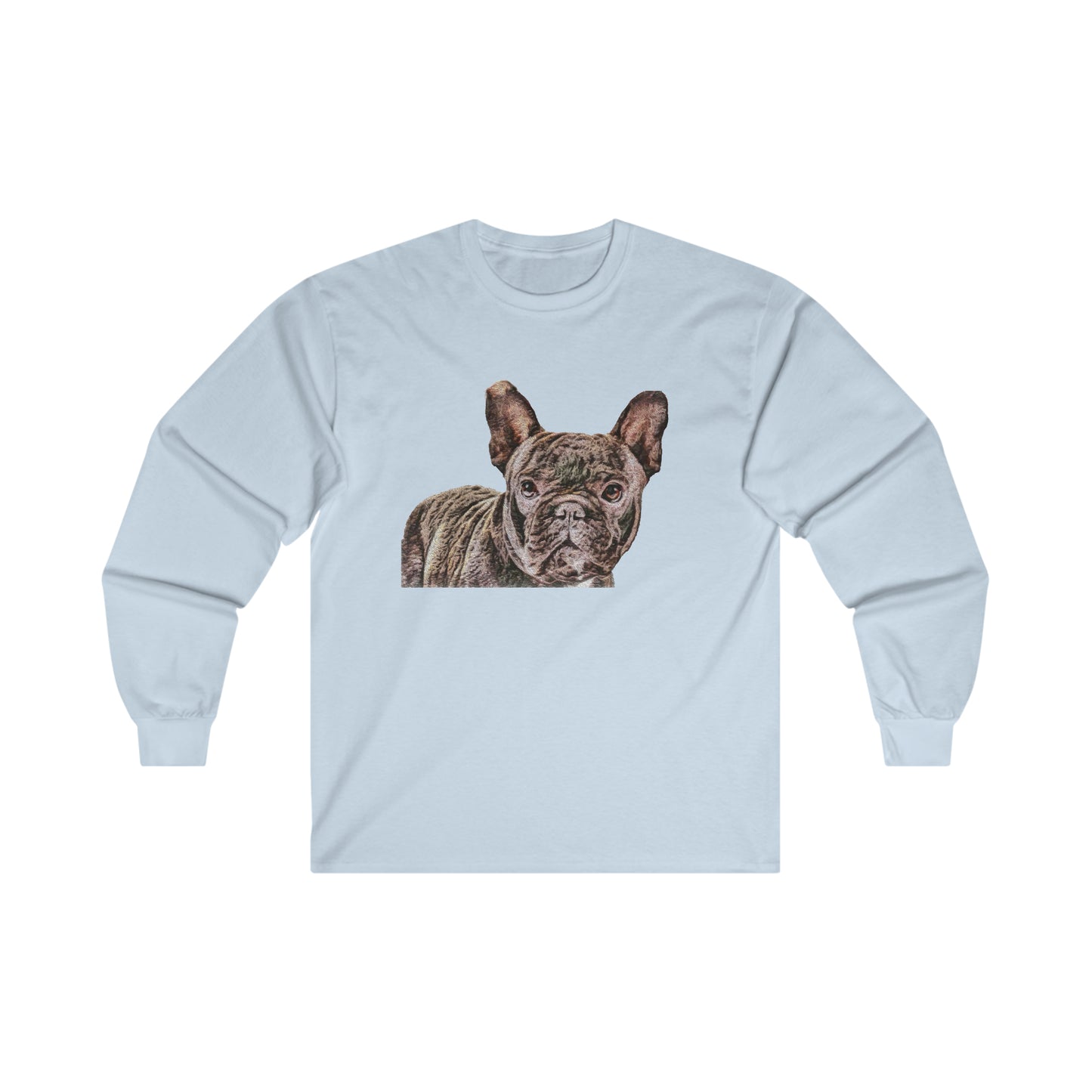 French Bulldog 'Frenchie #2' Classic Cotton Long Sleeve Tee