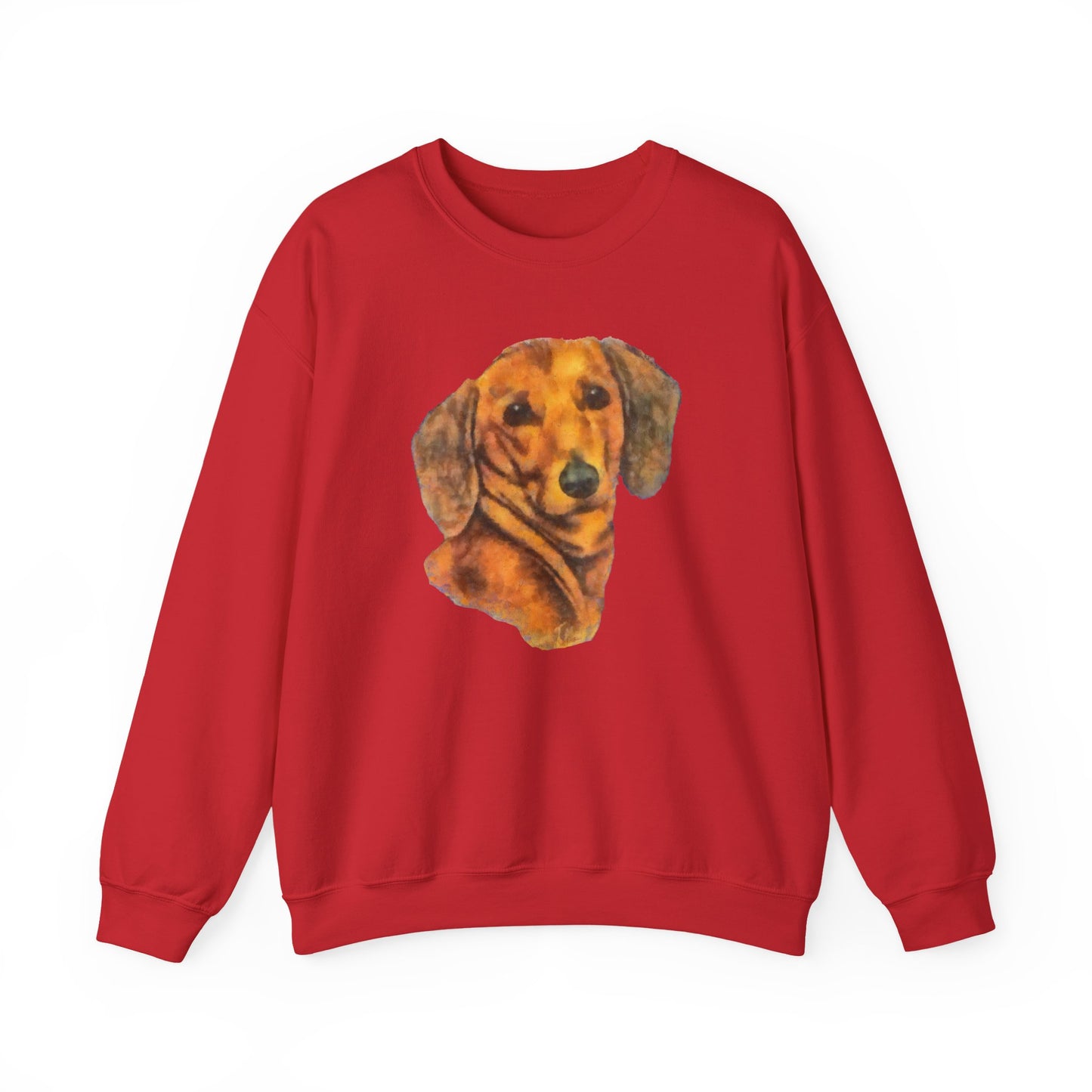 Dachshund 'Doxie #1' Unisex 50/50 Crewneck Sweatshirt