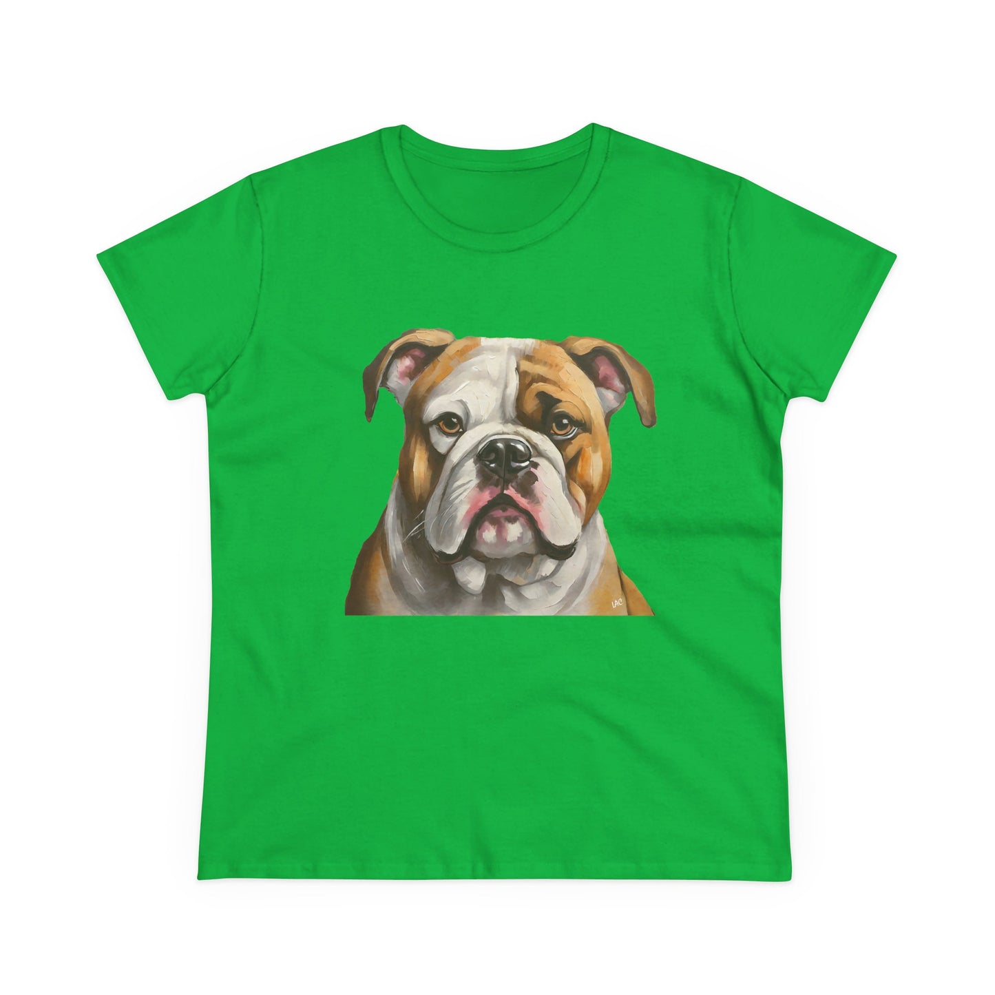 American Bulldog Women's Midweight Cotton Tee
