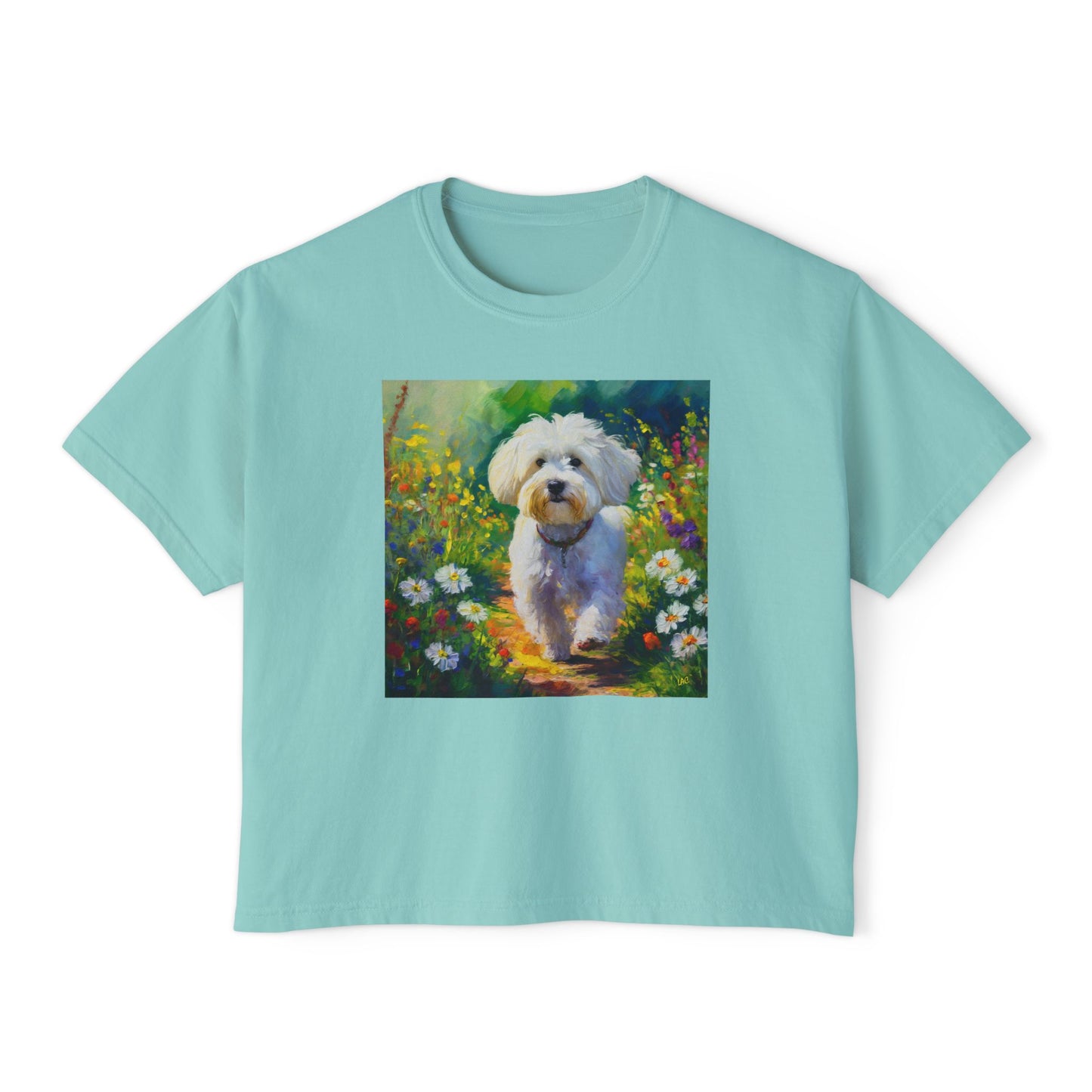 Bolognese Women's Oversized Boxy Tee