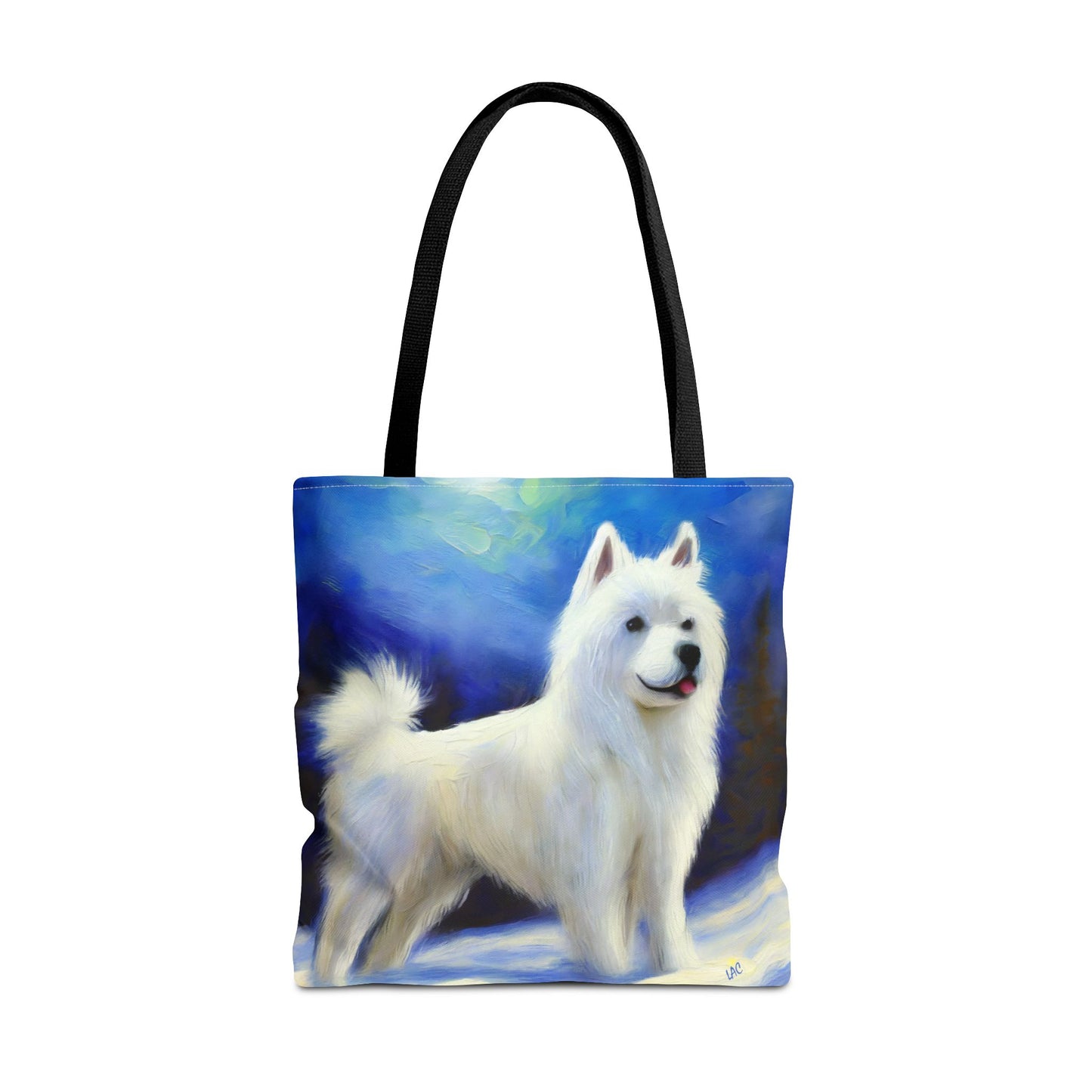 American Eskimo Dog Tote Bag - The Elegant Canine Companion