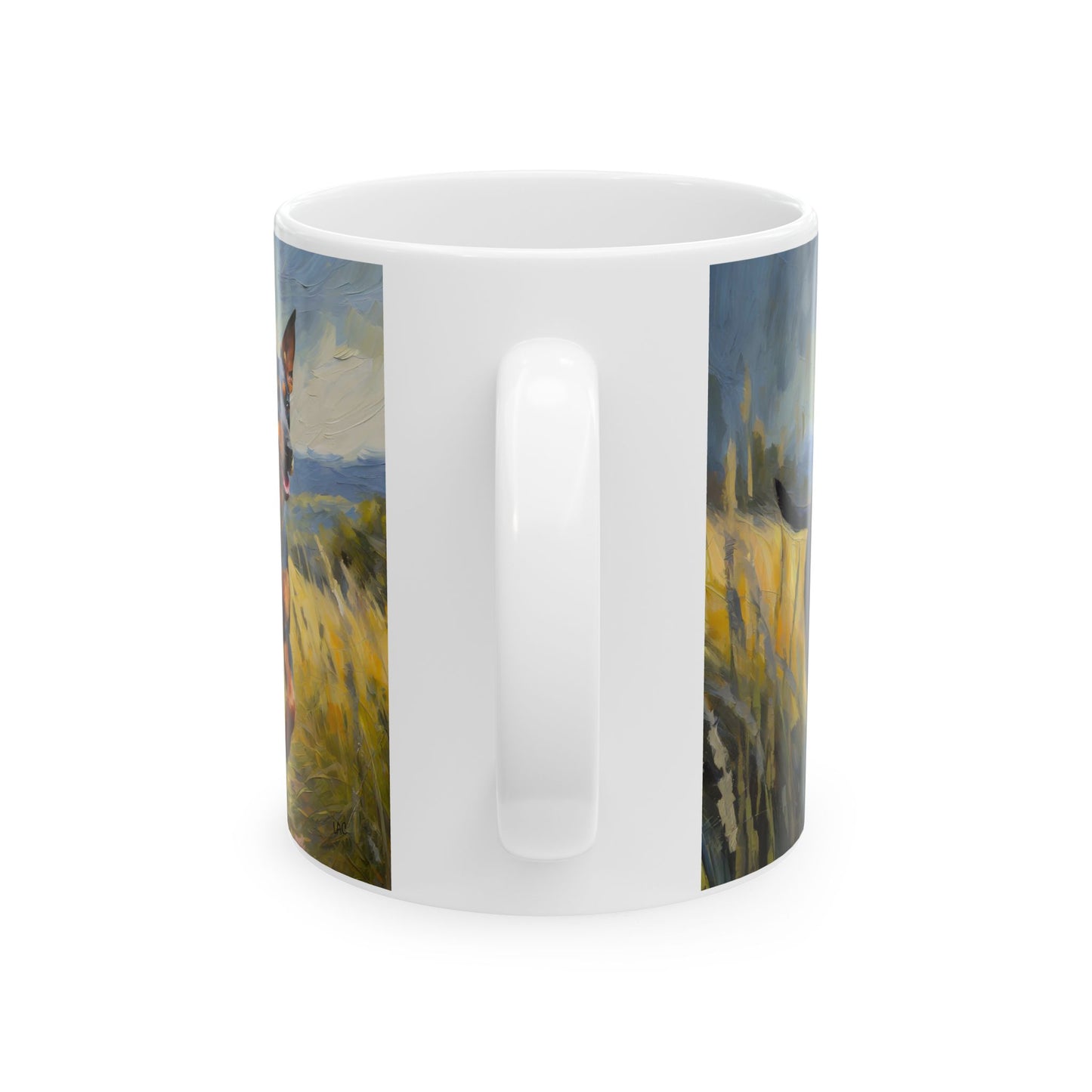 Lancashire Heeler Ceramic Mug - 2 Sizes