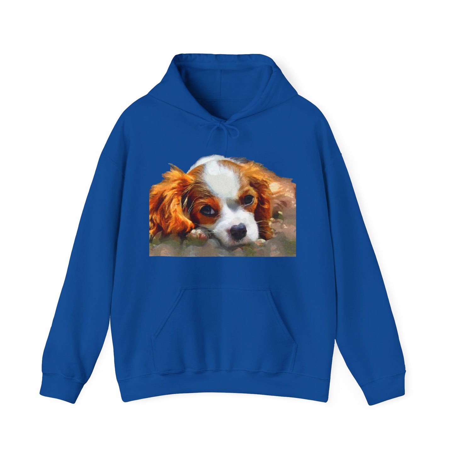 Cavalier King Charles Spaniel Puppy Unisex 50/50 Hoodie