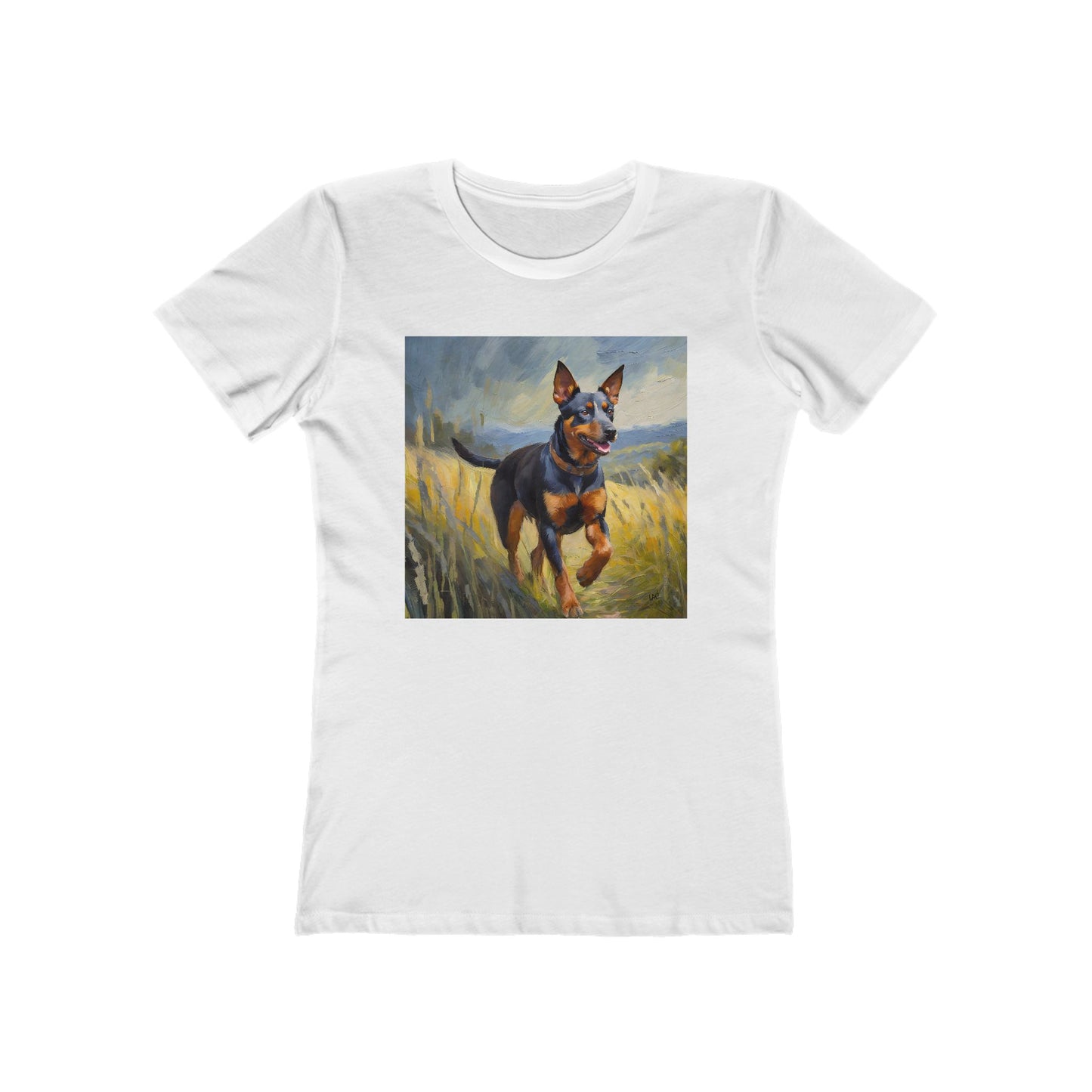 Lancashire Heeler Women's Slim Fit Ringspun Cotton Tee