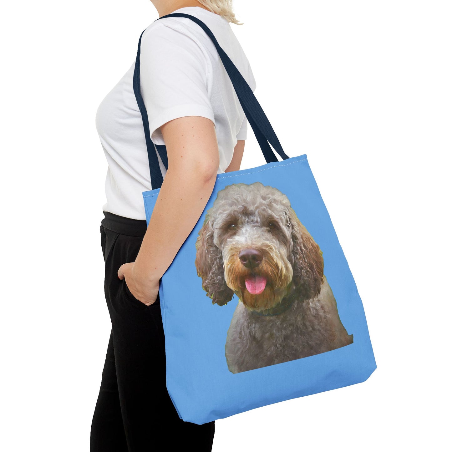 Lagotto Romagnolo Polyester Tote Bag
