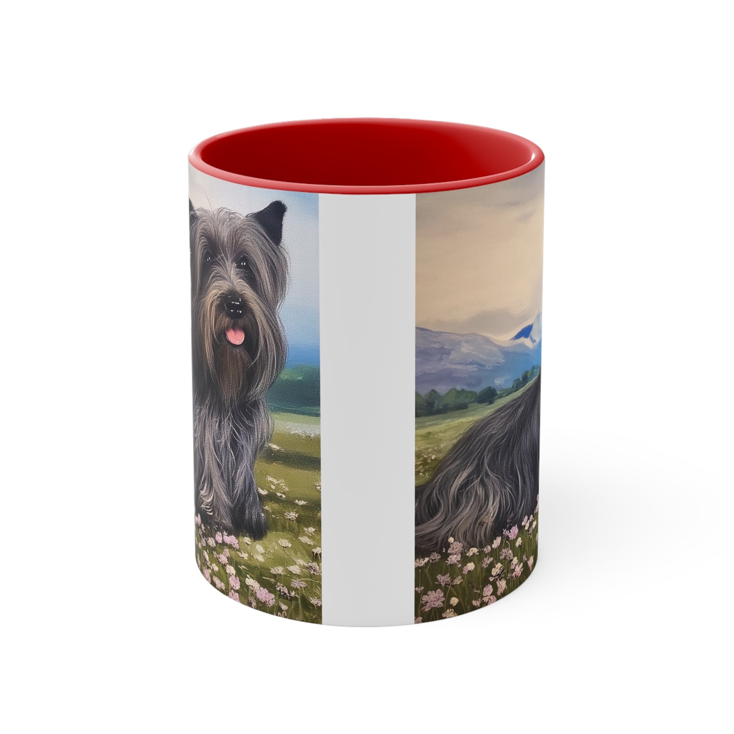 Skye Terrier 11oz Ceramic Accent Mug