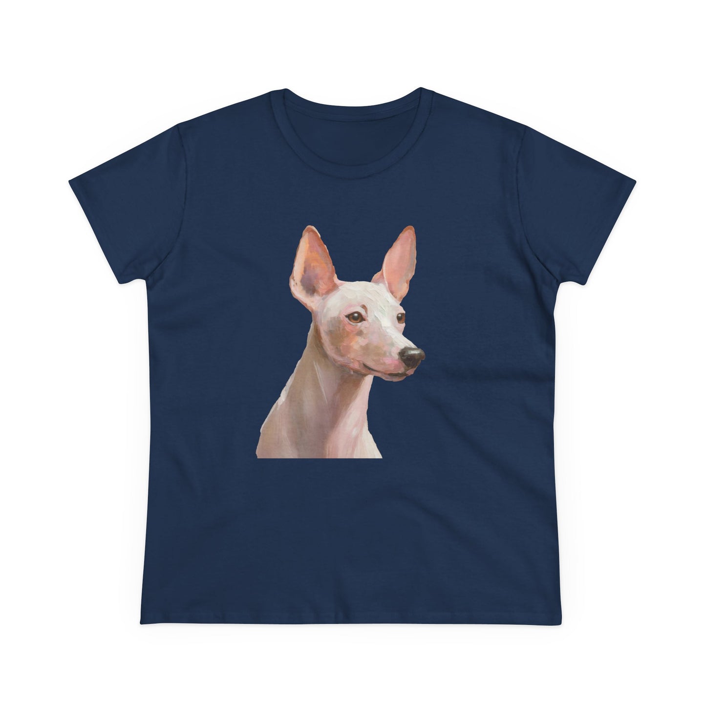 Xoloitzcuintli 'Mexican Hairless' Women's Midweight Cotton Tee