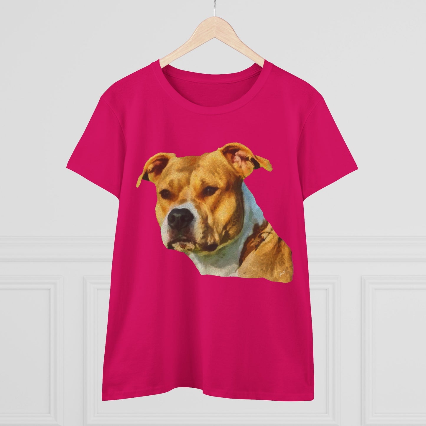 Pit Bull Women's Midweight Cotton Tee