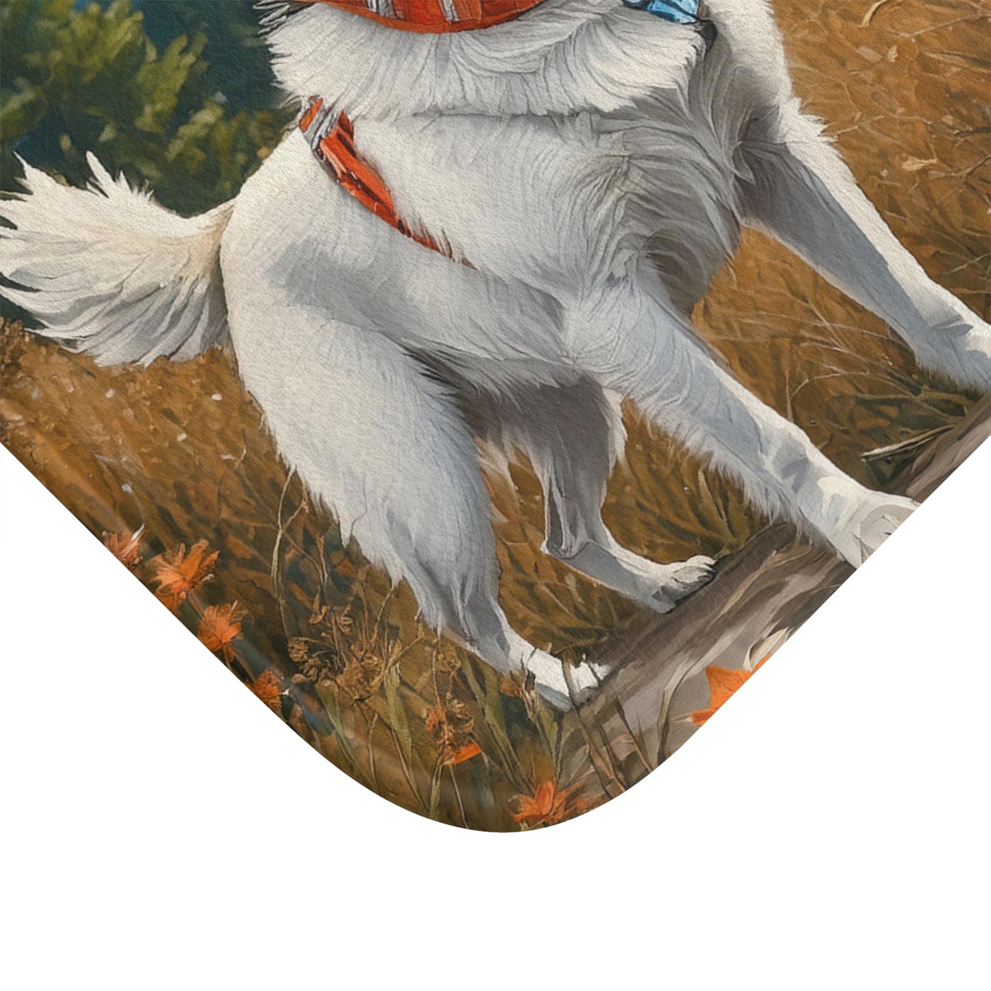 Yakutian Laika Bathroom Rug Mat