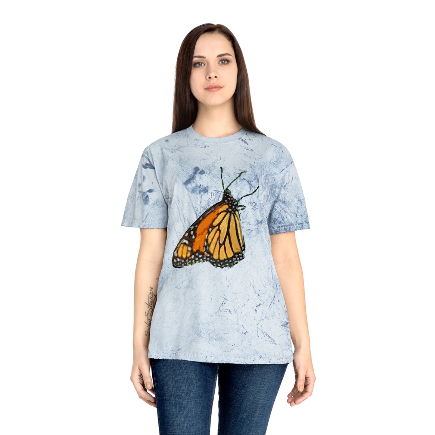 Moonarch Butterfly Unisex Cotton Color Blast T-Shirt