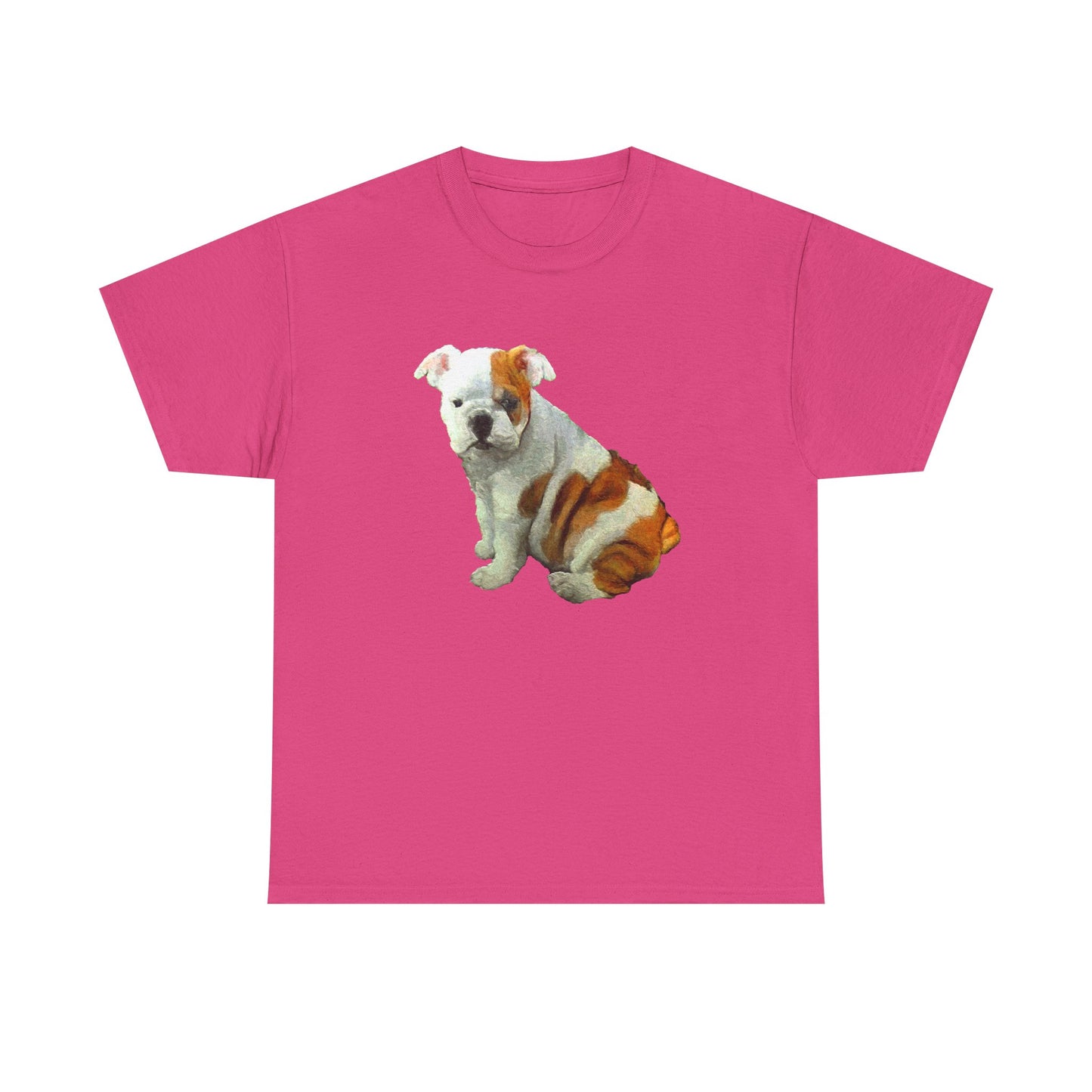 English Bulldog 'Bugsy' Unisex Heavy Cotton Tee