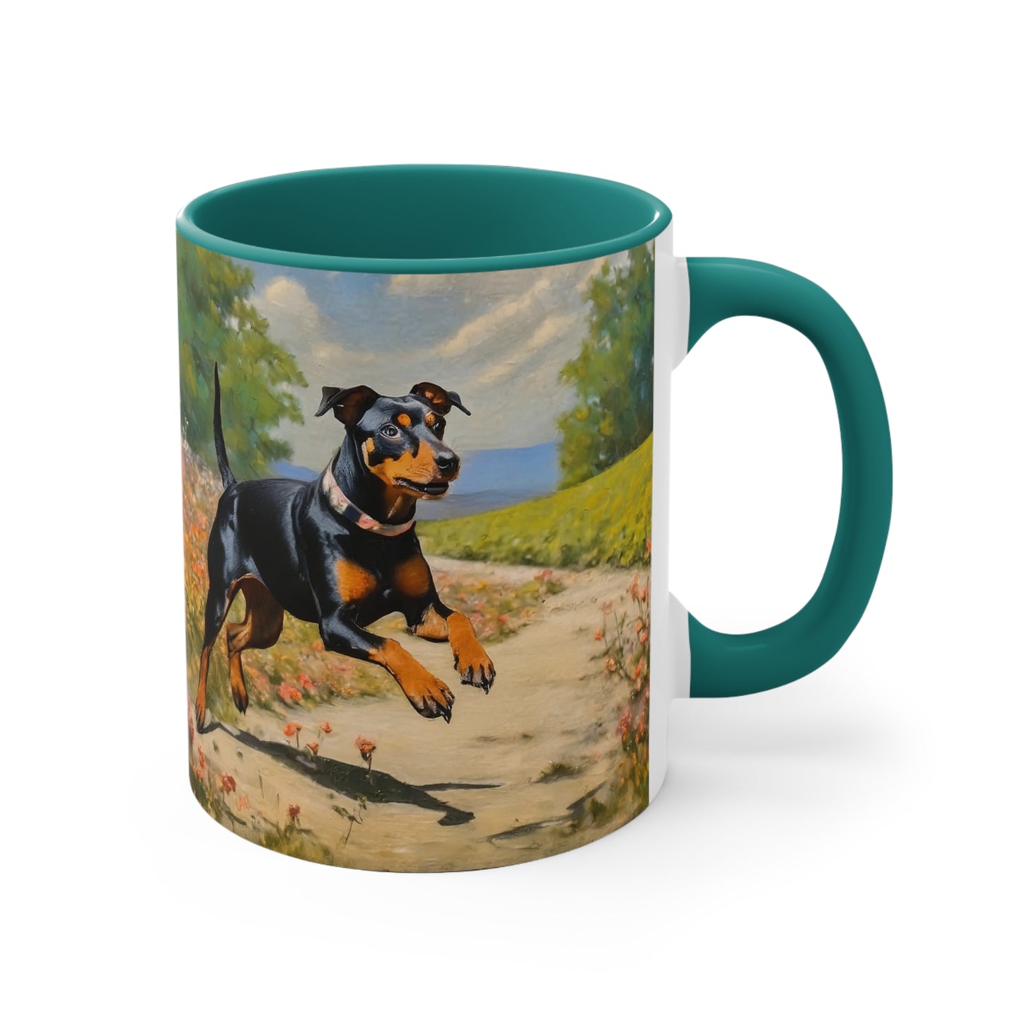 Manchester Terrier 11oz Ceramic Accent Mug