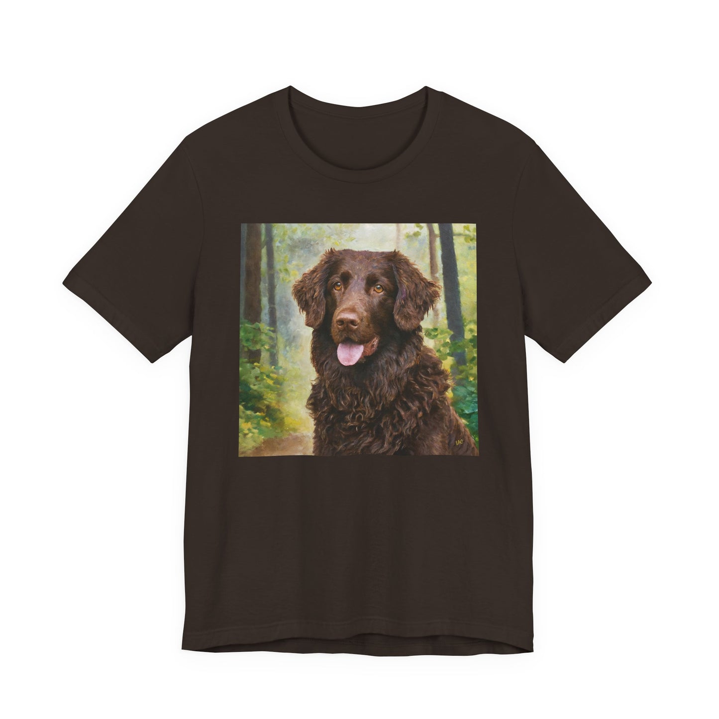 Curly Coated Retriever Jersey Short Sleeve Tee