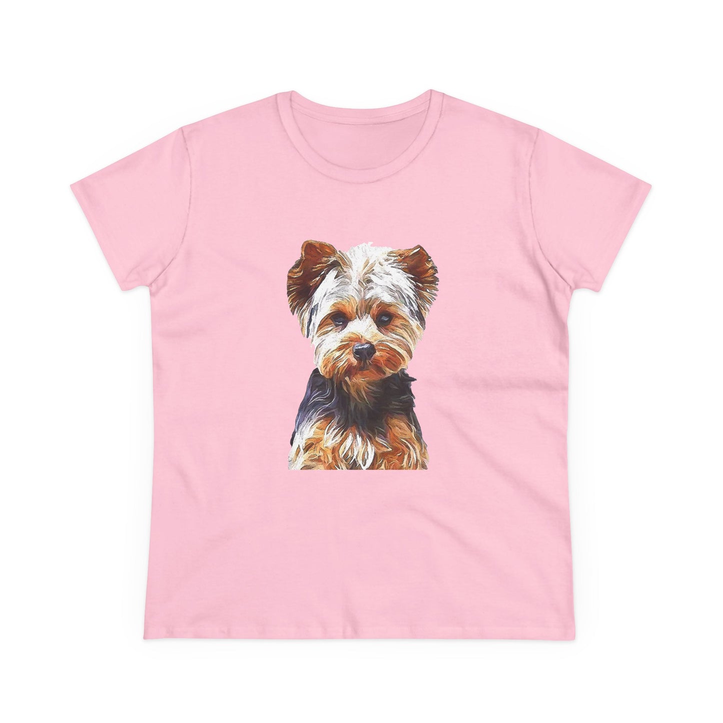 Yorkshire Terrier - Yorkie 'Lupis' Women's Midweight Cotton Tee