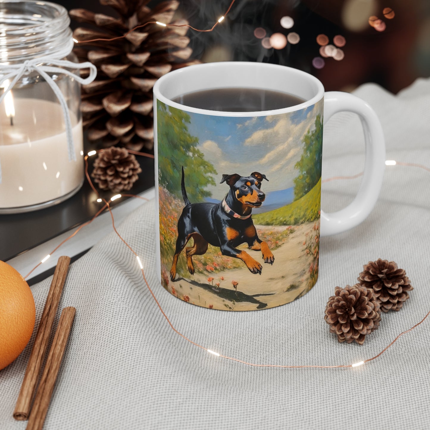Manchester Terrier Ceramic Mug 11oz