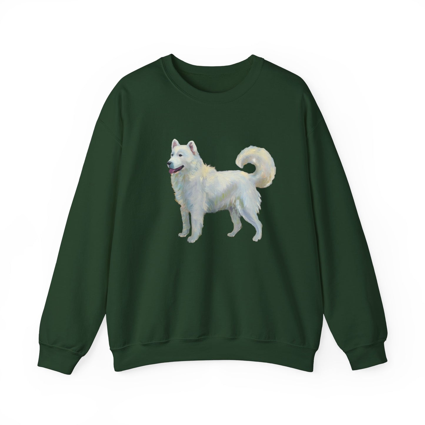 Japanese Spitz Unisex 50/50 Crewneck Sweatshirt