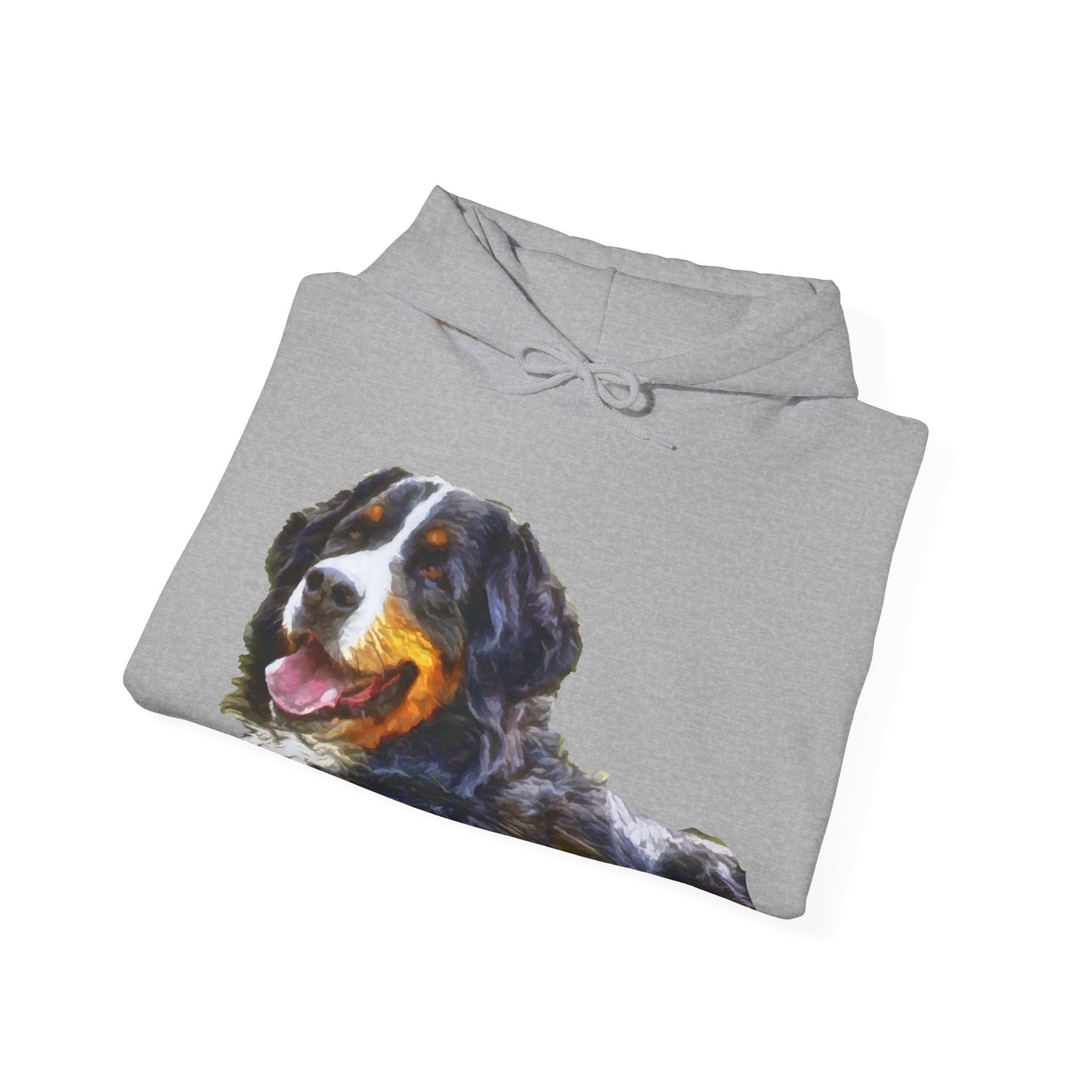 Bernese Mountain Dog Unisex 50/50 Hoodie: Your Comfy Sidekick