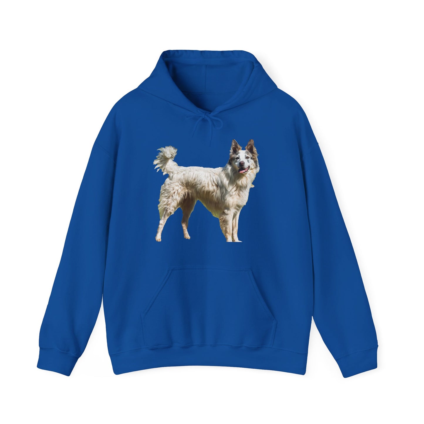 Pyrenean Shepherd Unisex 50/50 Hooded Sweatshirt