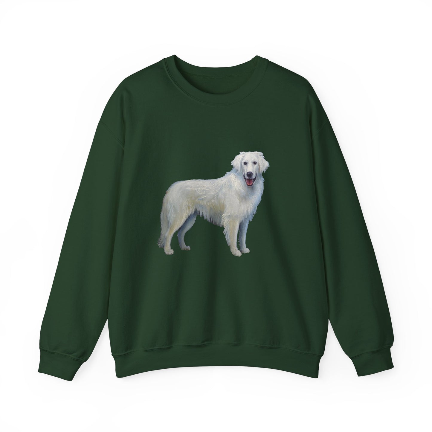 Slovensky Cuvac Unisex 50/50 Crewneck Sweatshirt