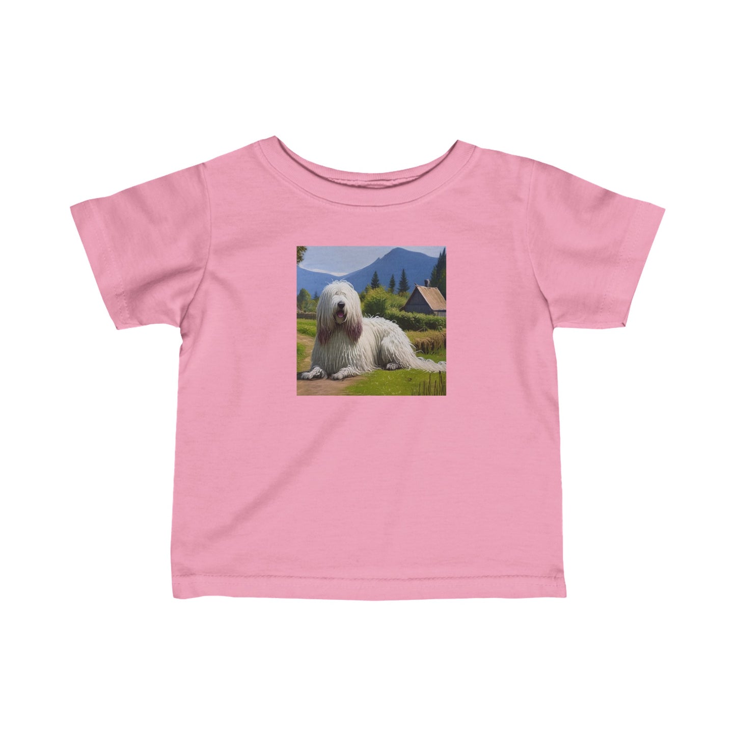 Hungarian Komondo Infant Fine Jersey Tee