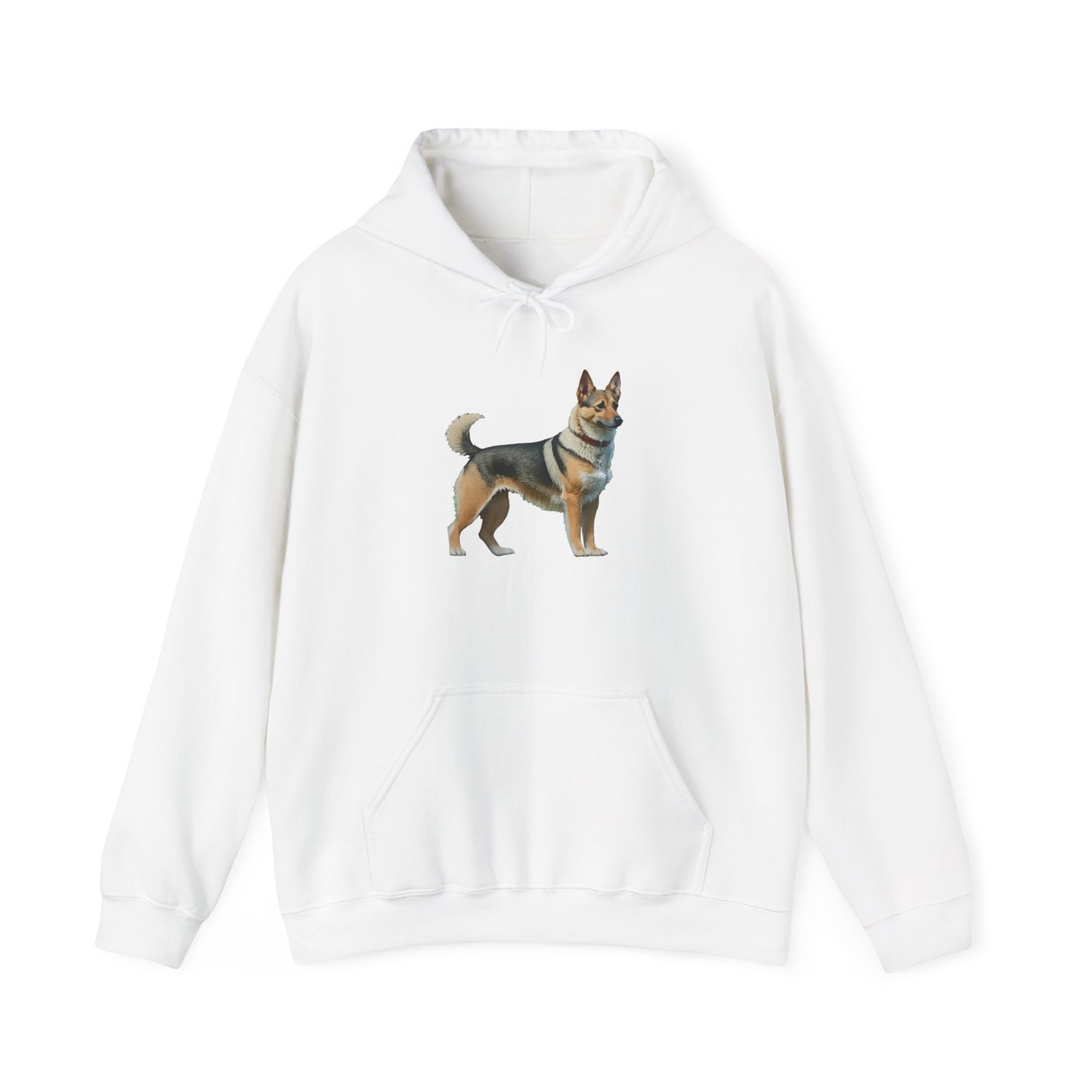 Swedish Vallhund - Unisex 50/50 Hooded Sweatshirt