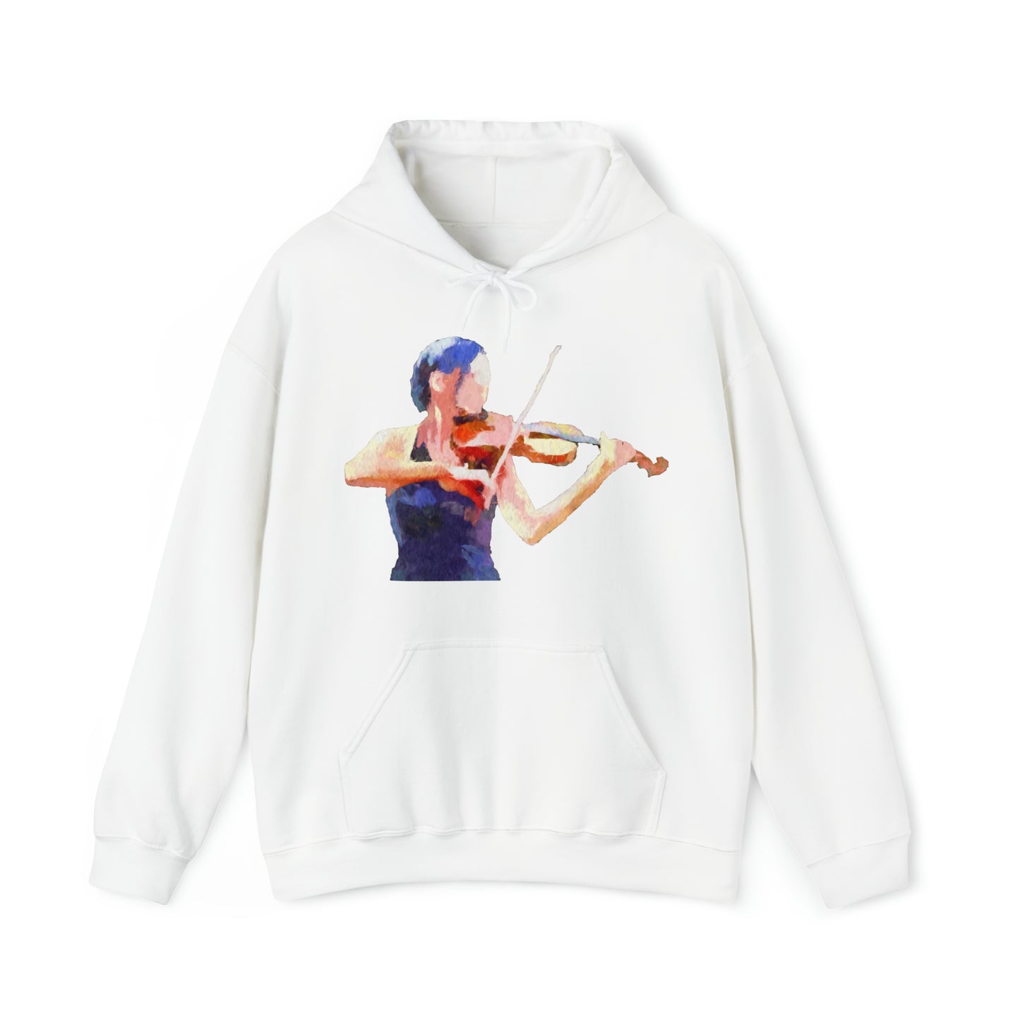 Violin 'The Bowist' Unisex 50/50 Hoodie