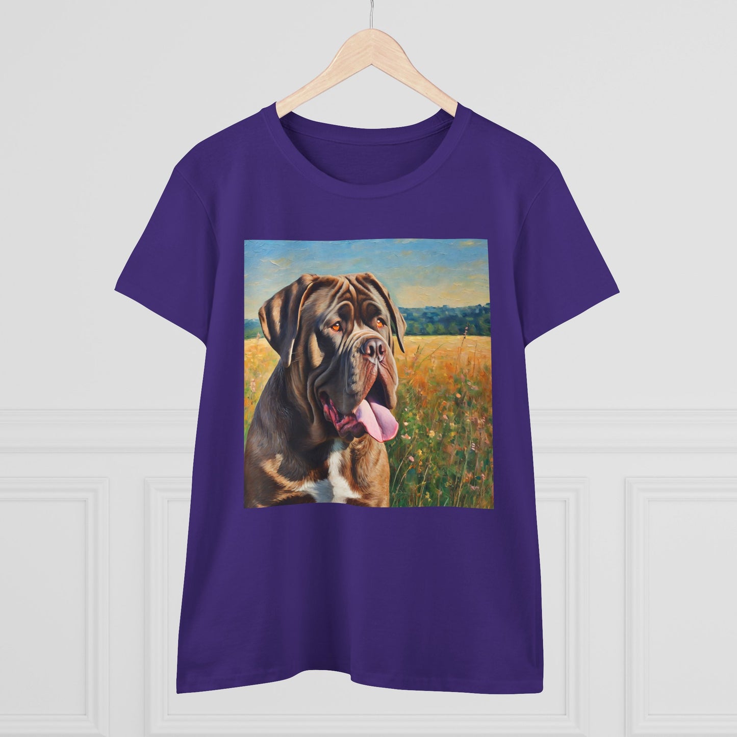 Neopolitan Mastiff Women's Midweight Cotton Tee