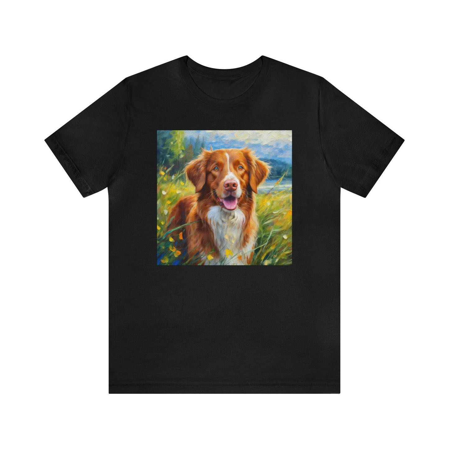 Nova Scotia Duck Tolling Retriever 'Dixie' - Classic Jersey Short Sleeve Tee