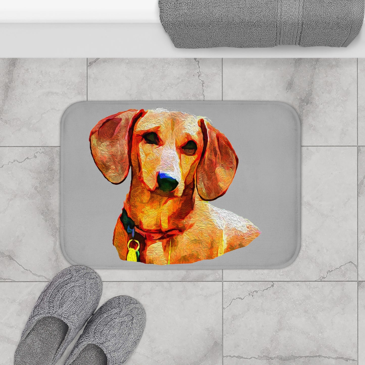 Dachshund 'Daisy' Bathroom Rug Mat