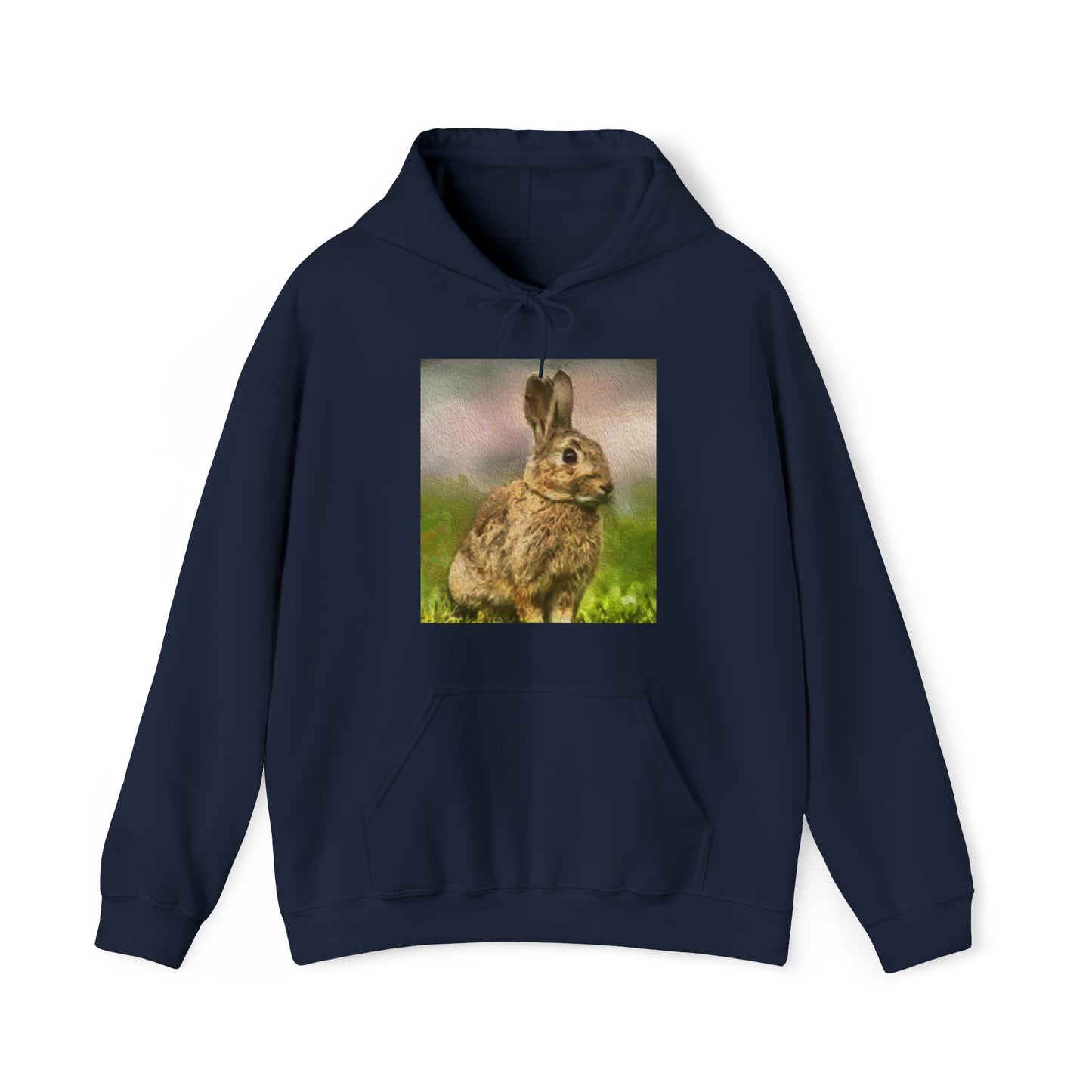 Rabbit 'Clover' - Unisex 50/50 Hoodie