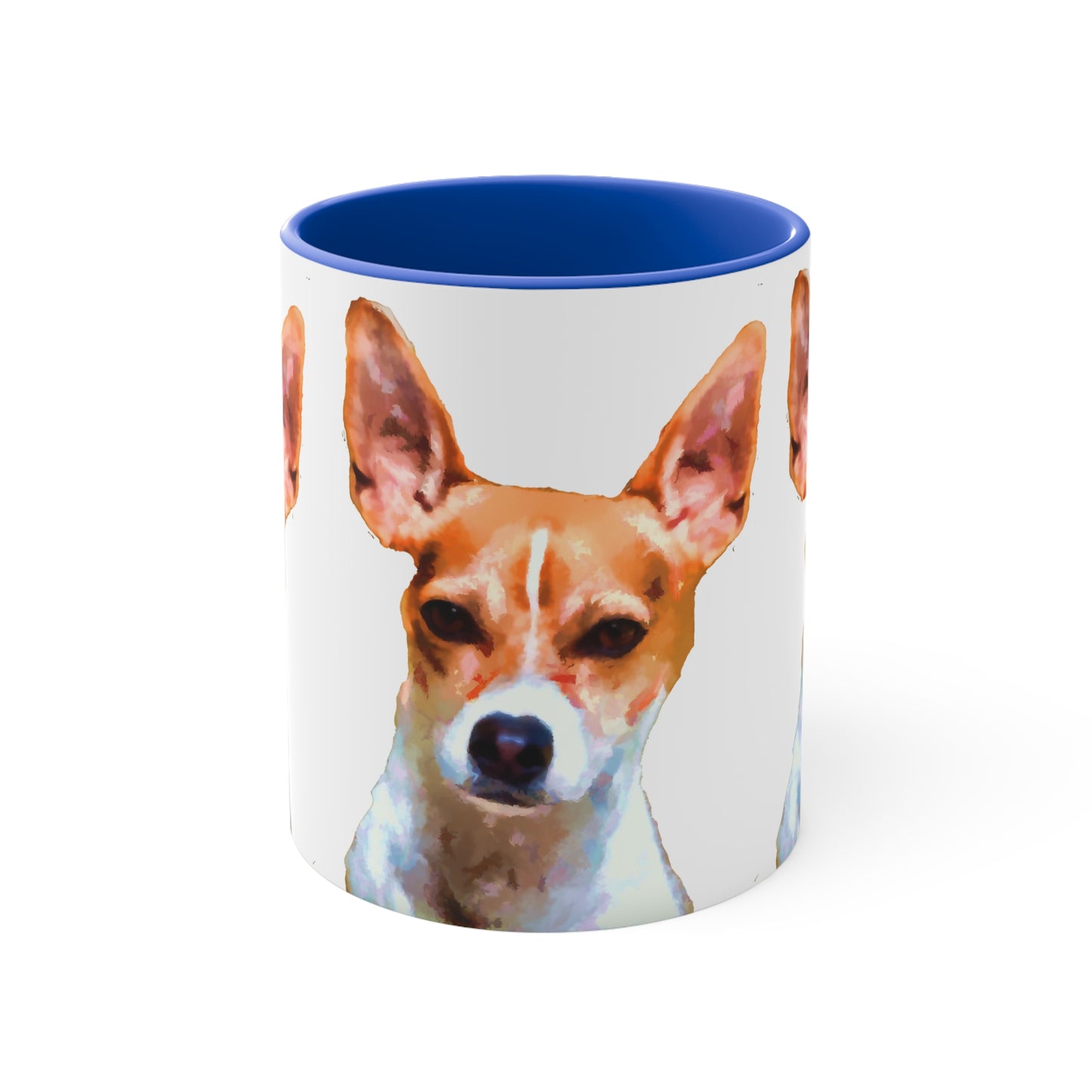 Rat Terrier Accent Coffee Mug, 11oz