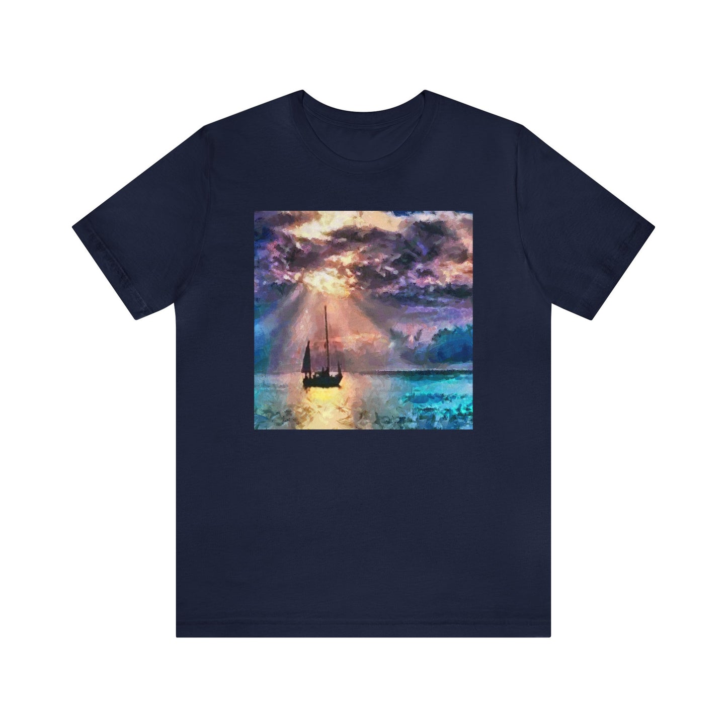 Greek Islands 'Aegean Enchantment ' - - Classic Jersey Short Sleeve Tee