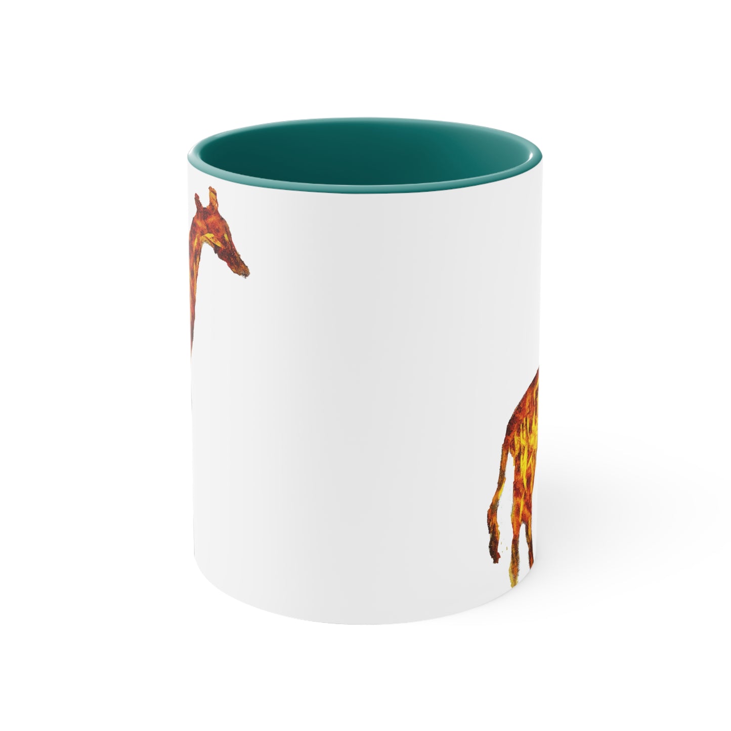 Giraffe 'Camile' Accent Coffee Mug, 11oz