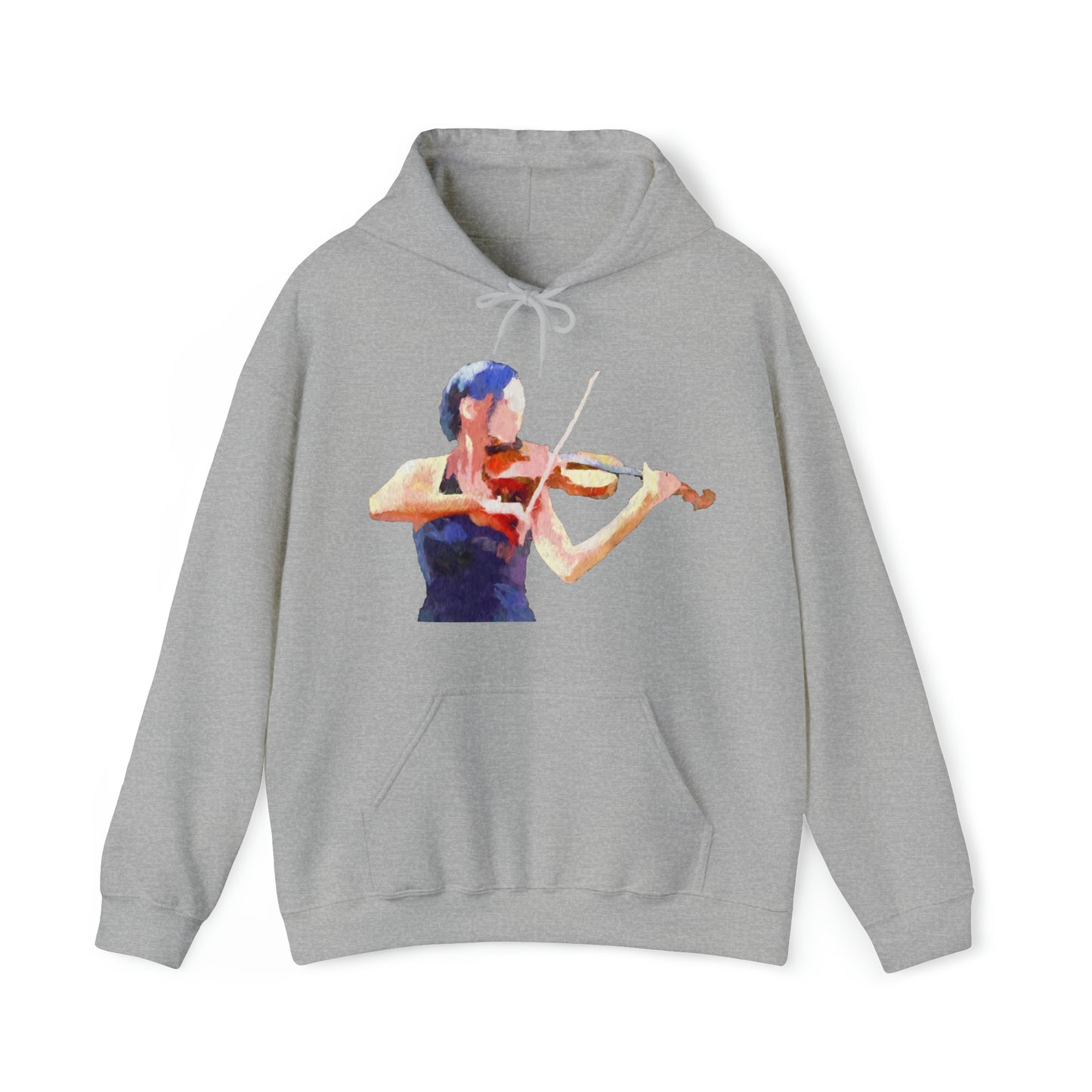 Violin 'The Bowist' Unisex 50/50 Hoodie