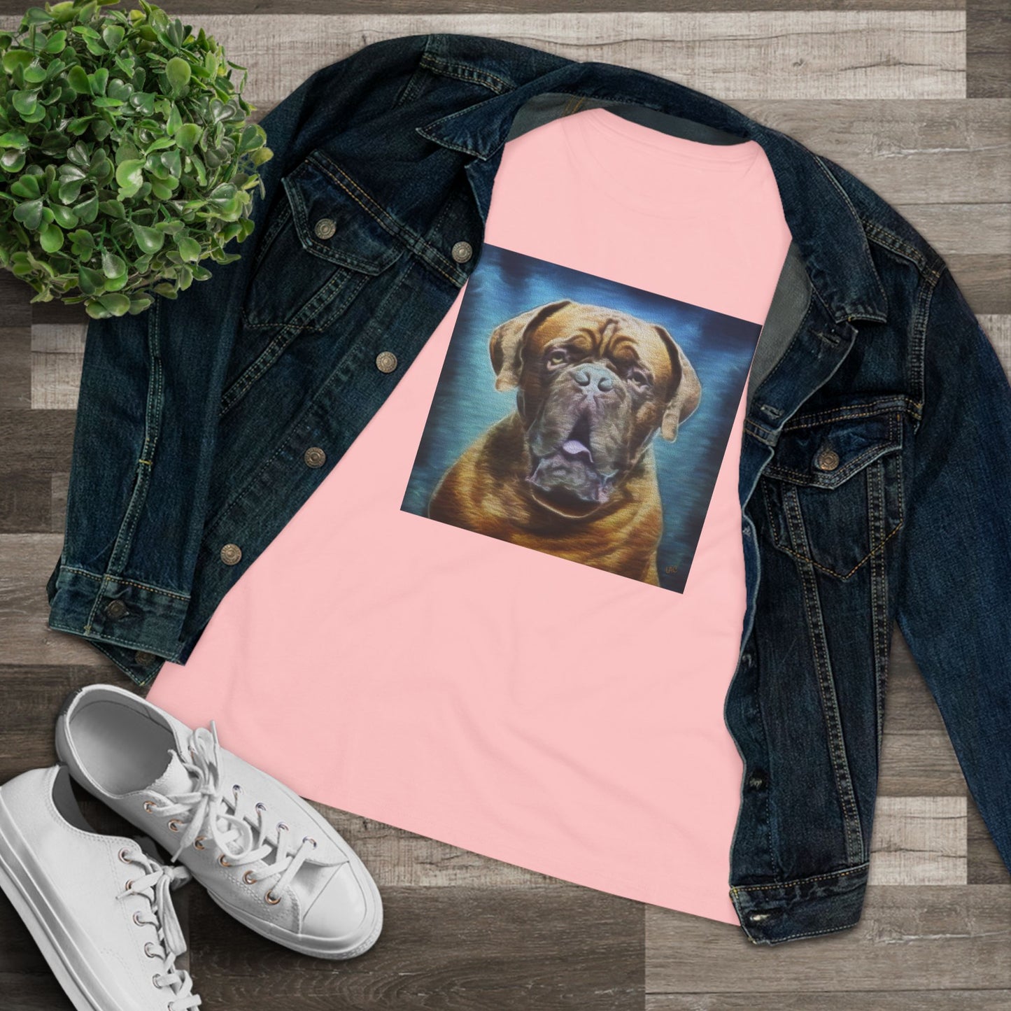 Dogue de Bordeaux Women's Relaxed Fit Cotton Tee