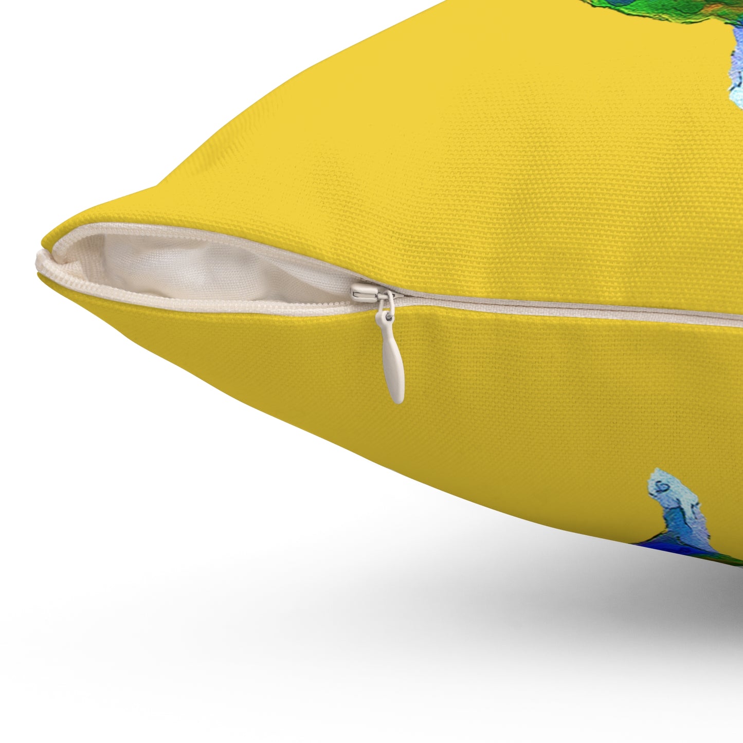 Rooster 'Craw' Spun Polyester Throw Pillow