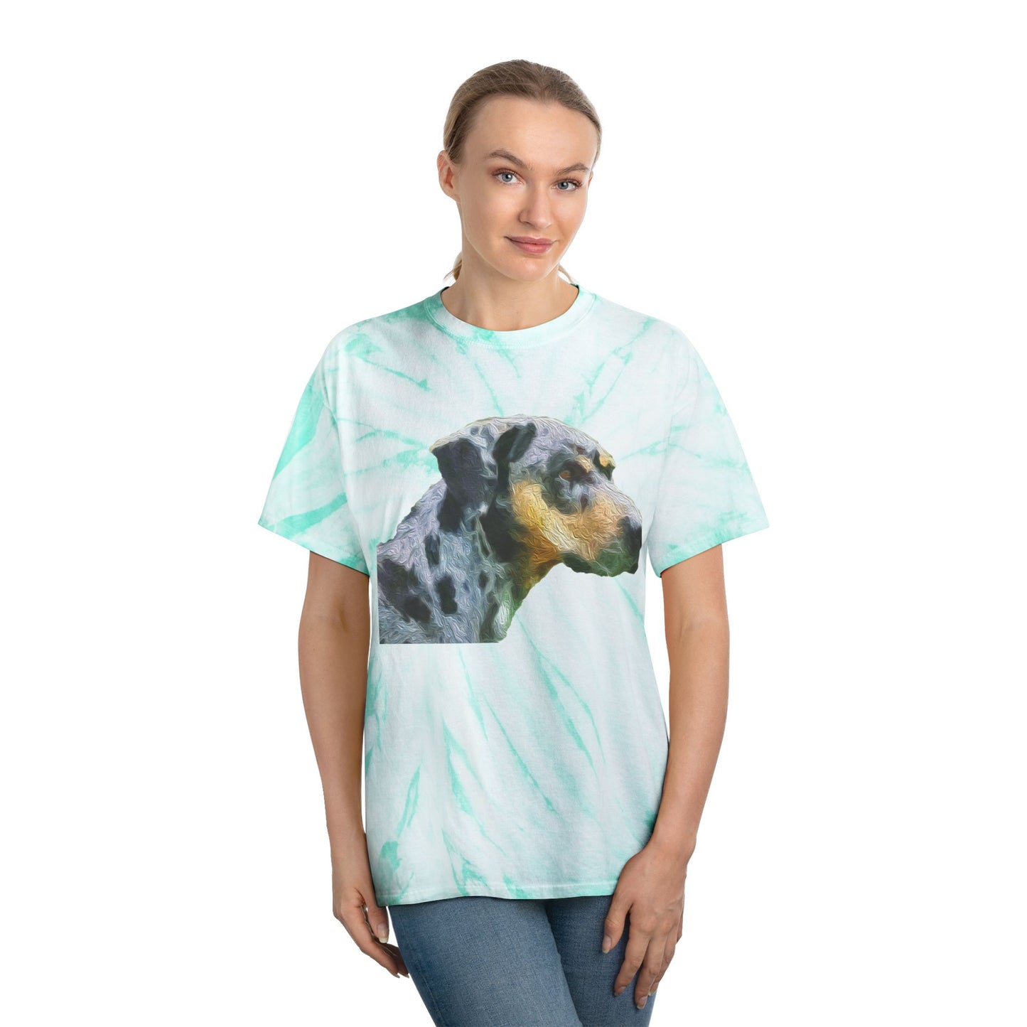 Catahoula 'Clancy' - Unisex Tie-Dye Tee, Cyclone