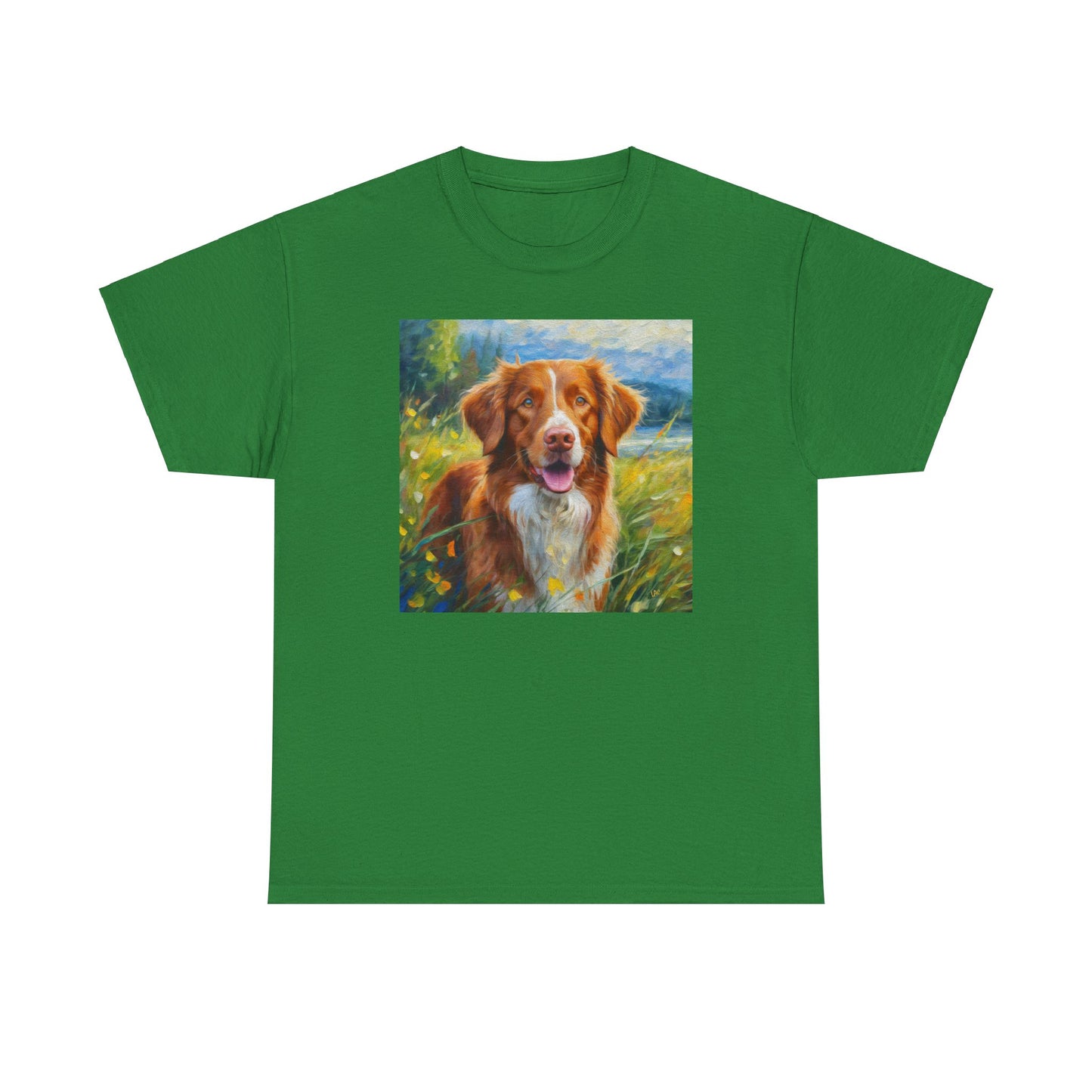 Nova Scotia Duck Tolling Retriever 'Dixie' Heavy Cotton Tee