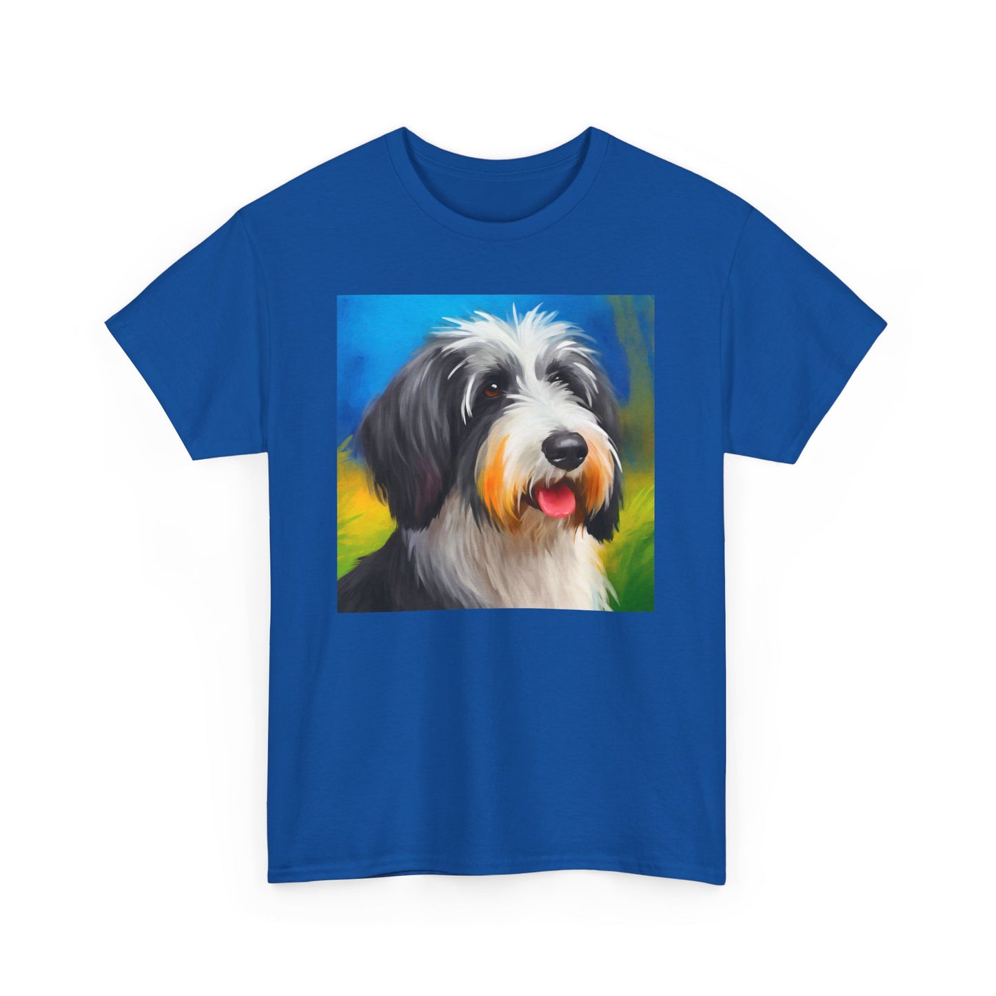 Polish Lowland Sheepdog Unisex Heavy Cotton Tee