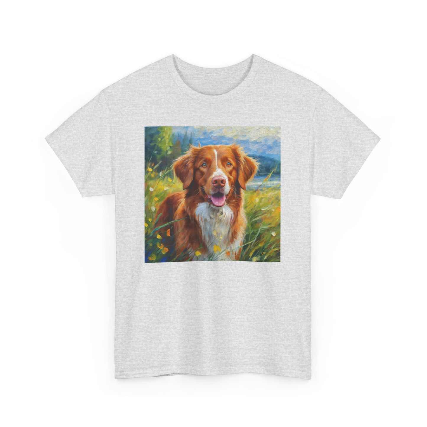 Nova Scotia Duck Tolling Retriever 'Dixie' Heavy Cotton Tee