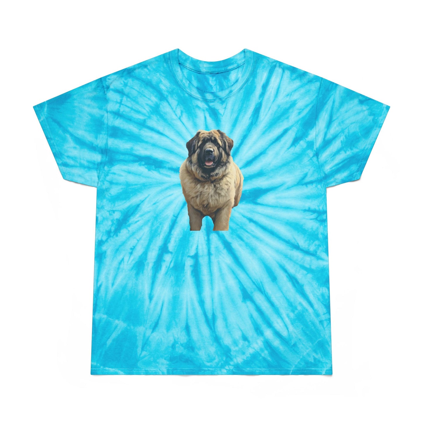 Caucasian Shepherd Dog - Tie-Dye Tee, Cyclone