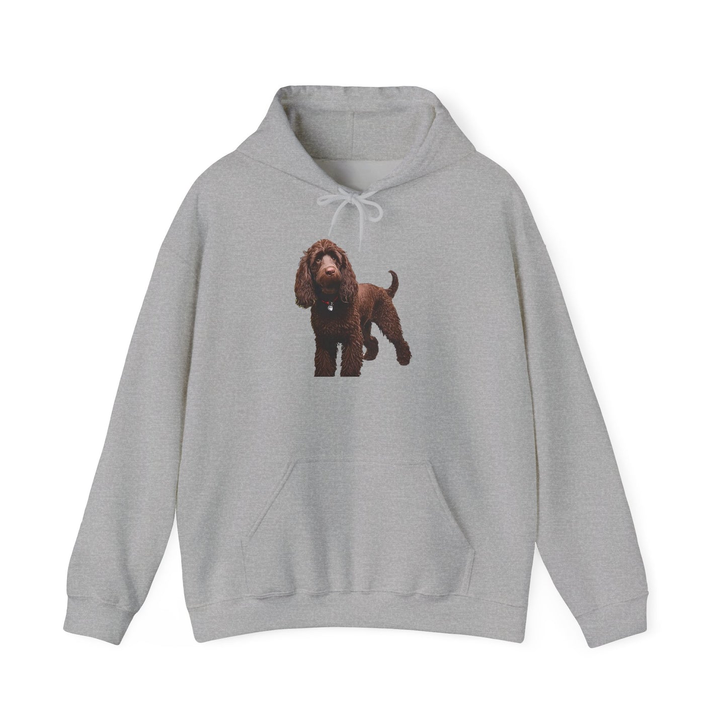 Irish Water Spaniel Unisex 50/50 Hooded Sweatshirt
