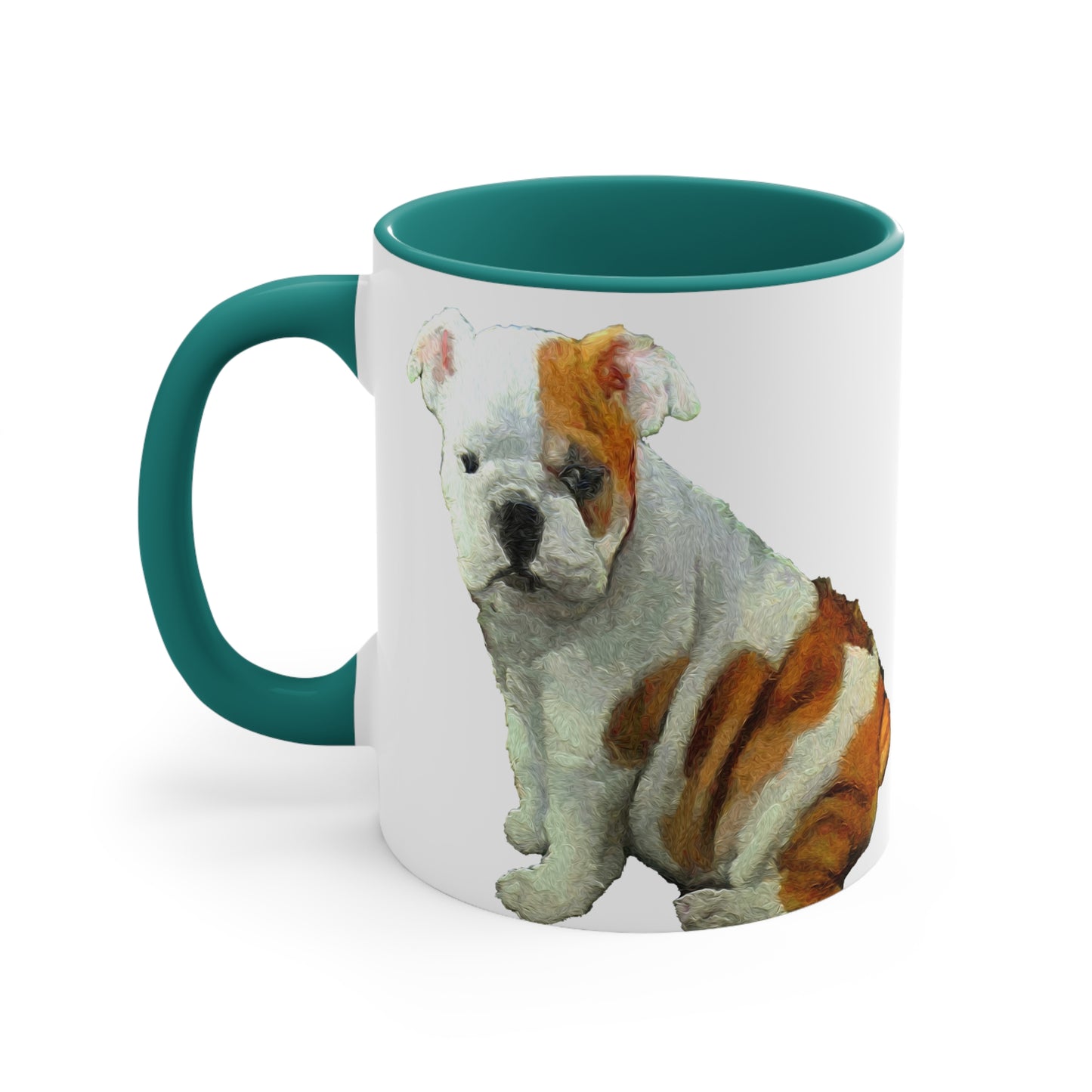 English Bulldog 'Bugsy' Accent Coffee Mug, 11oz